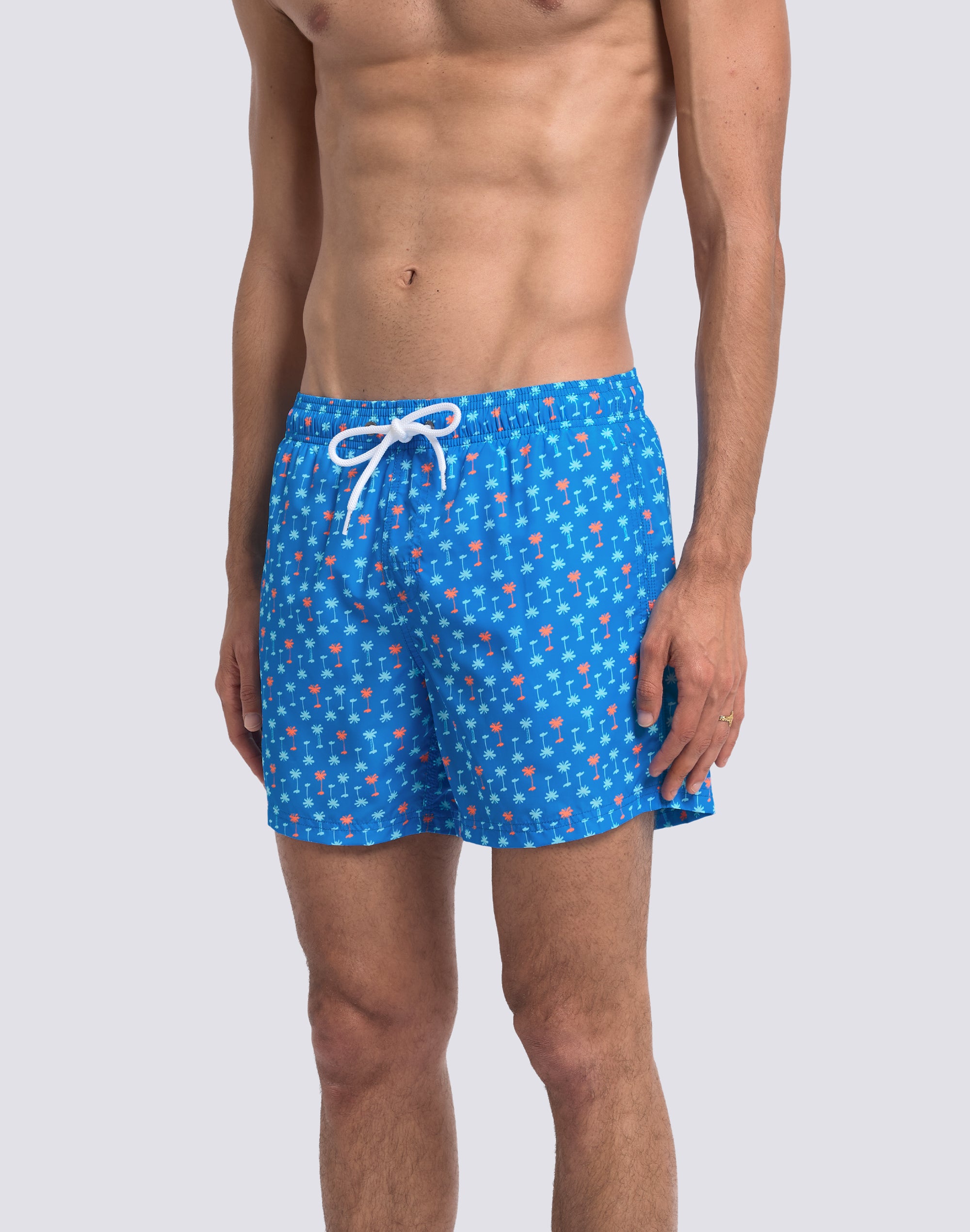 sundek-costume-boxer-uomo-corto-vita-elasticata-stampa-palmas-in-poliestere-rici image 4