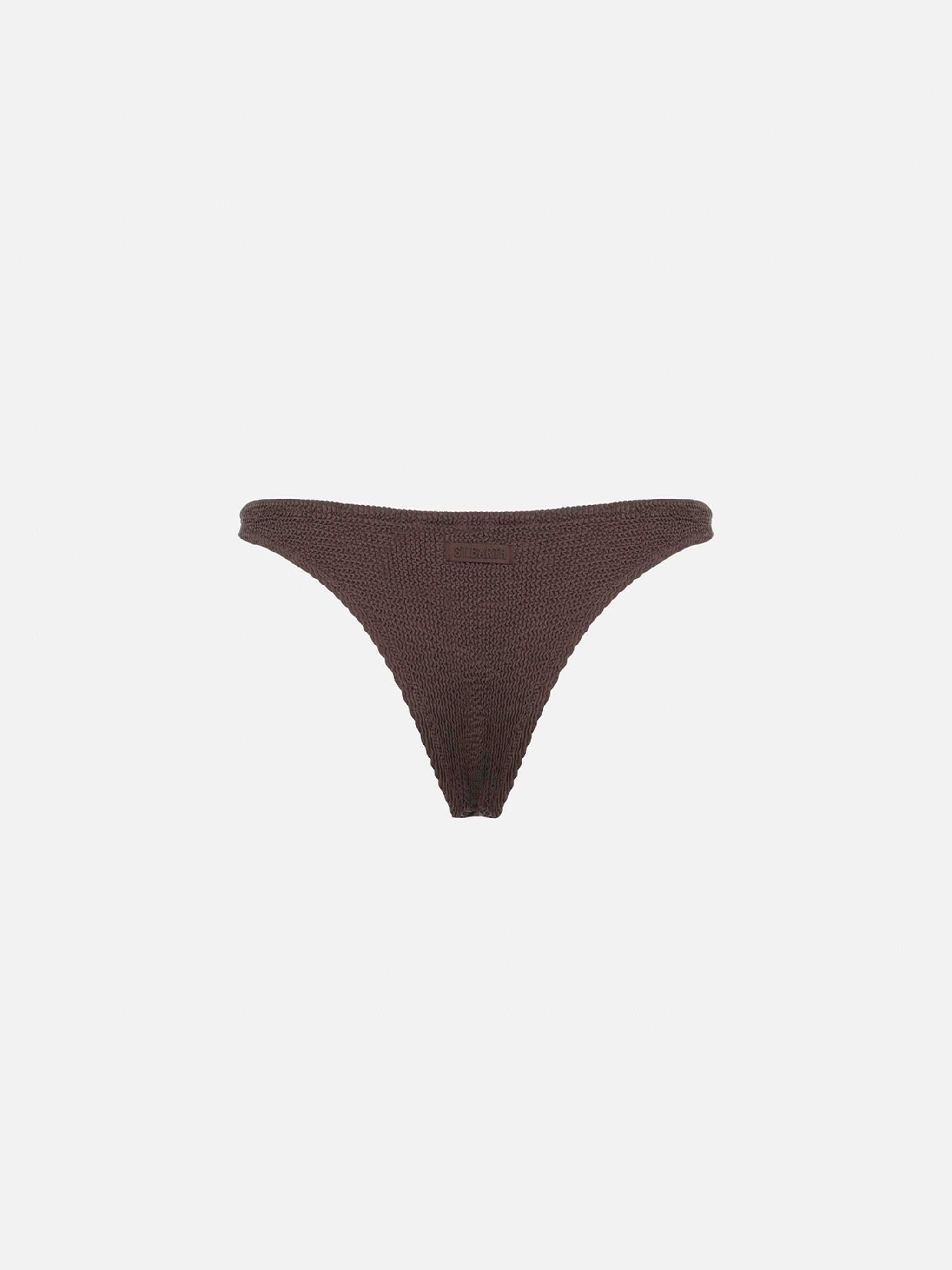 mc2-saint-barth-elise-slip-mare-classico-in-crinkle-marrone image 2