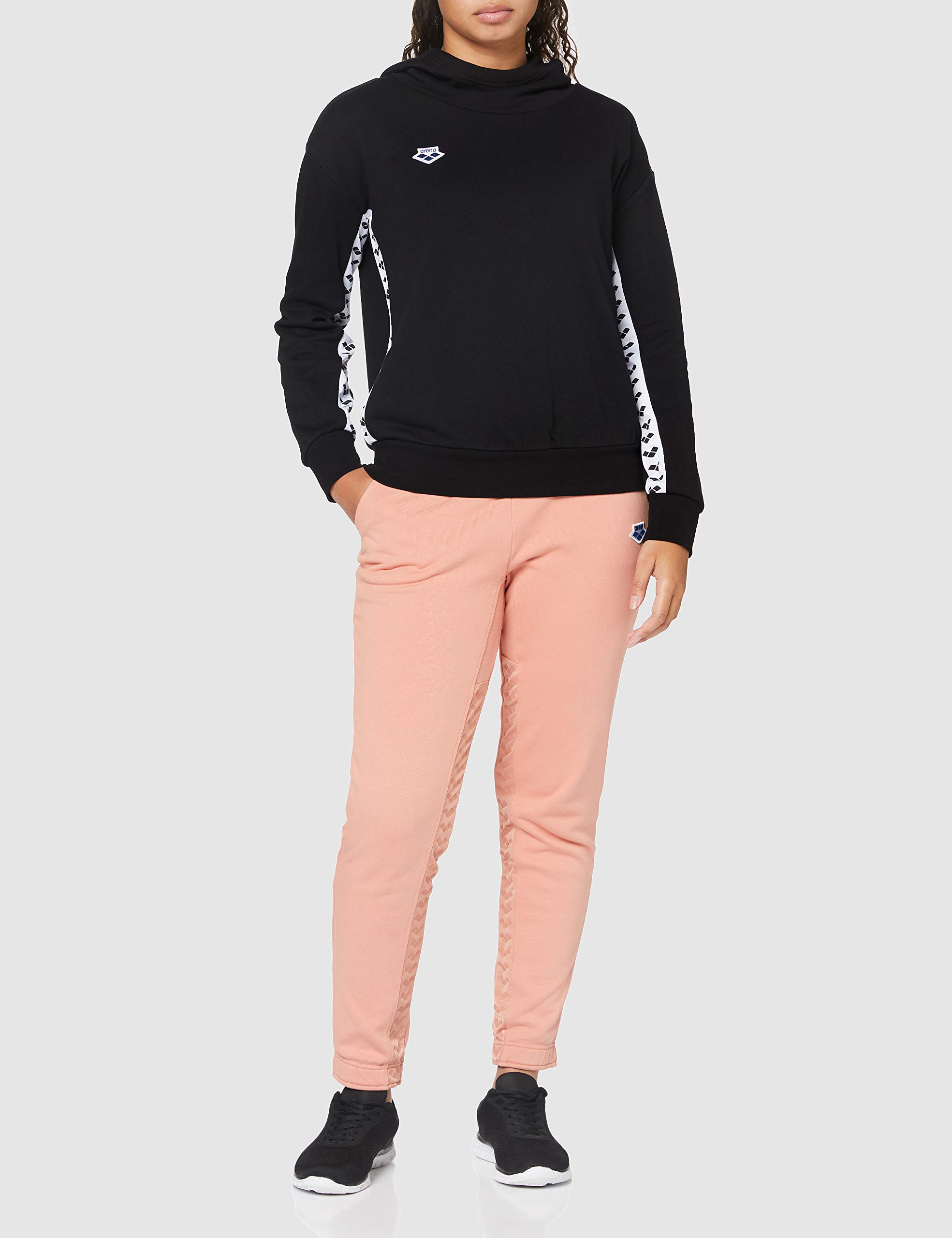 arena-team-felpa-donna-con-cappuccio-in-cotone image 2