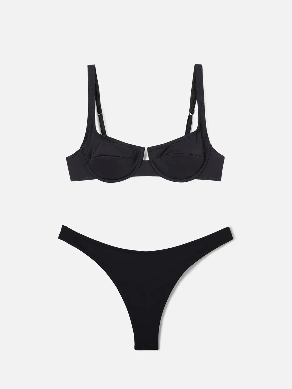 mc2-saint-barth-amira-naomi-bikini-balconette-nero-tinta-unita image 1