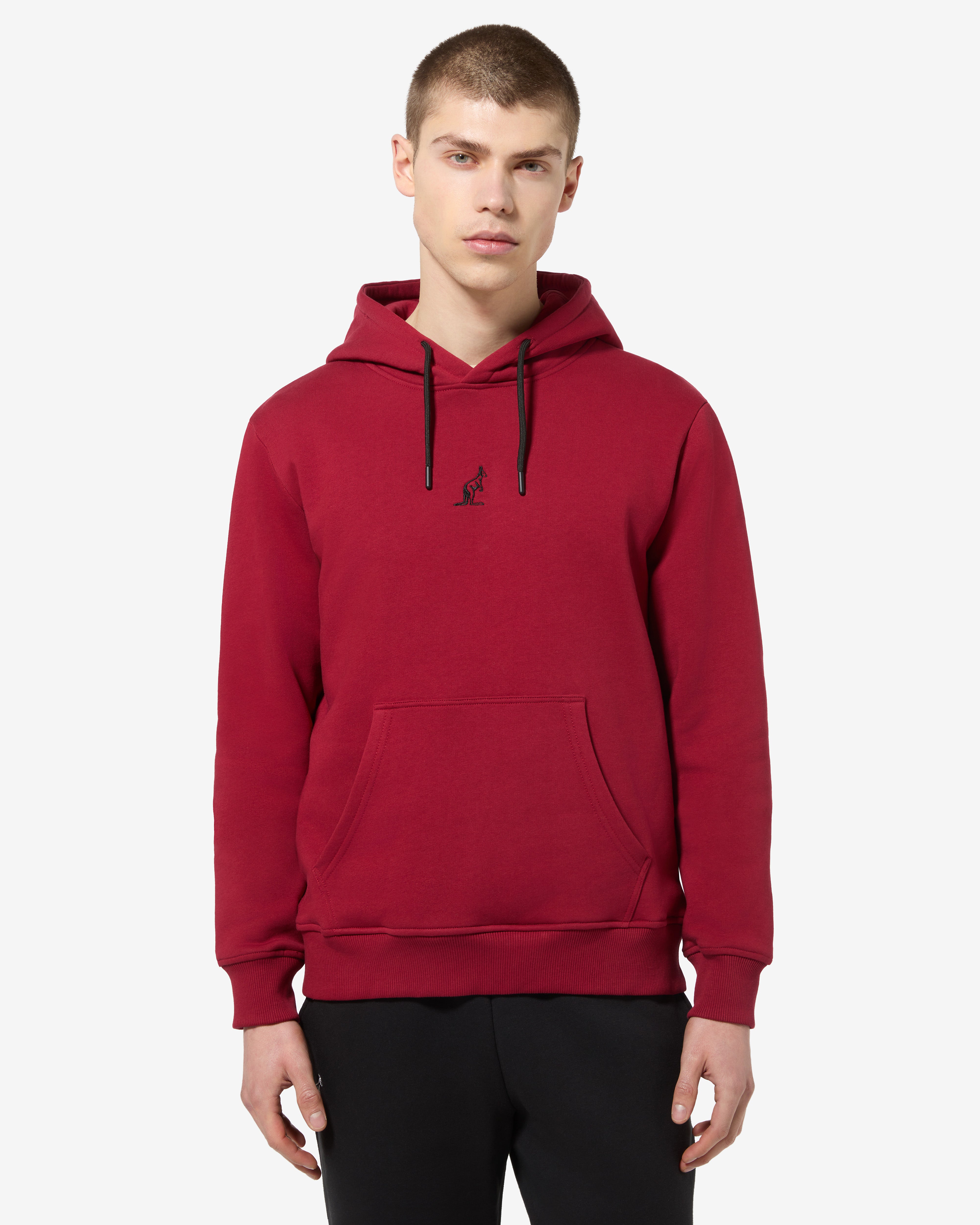 australian-opal-hoodie-felpa-con-cappuccio-bordeaux image 2