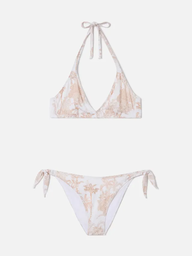 mc2-saint-barth-bikini-gaia-yali-toile-de-jouy-bianco-beige image 1