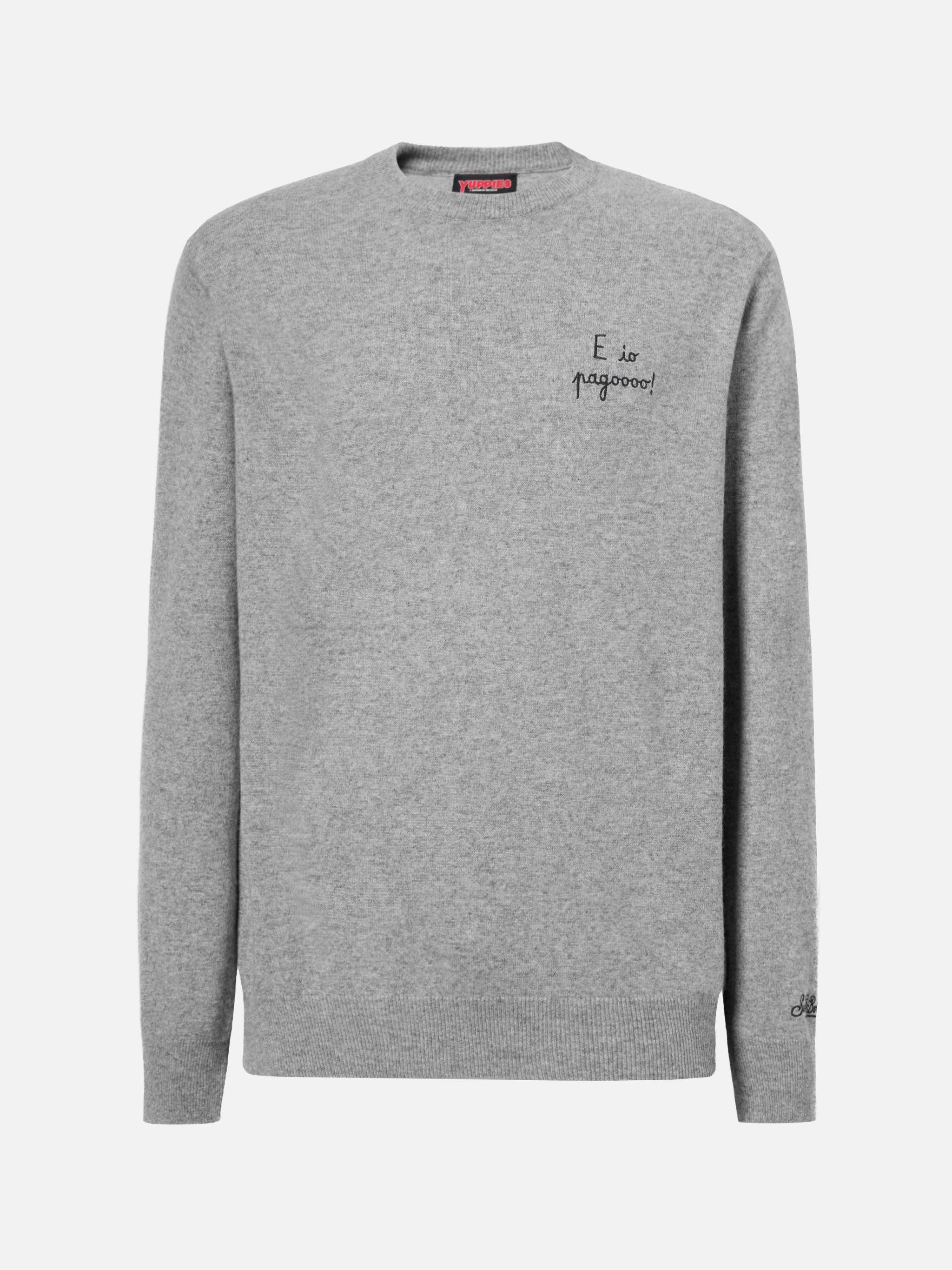 mc2-saint-barth-heron-light-maglione-girocollo-grigio-melange-e-io-pagooo-yuppie image 5