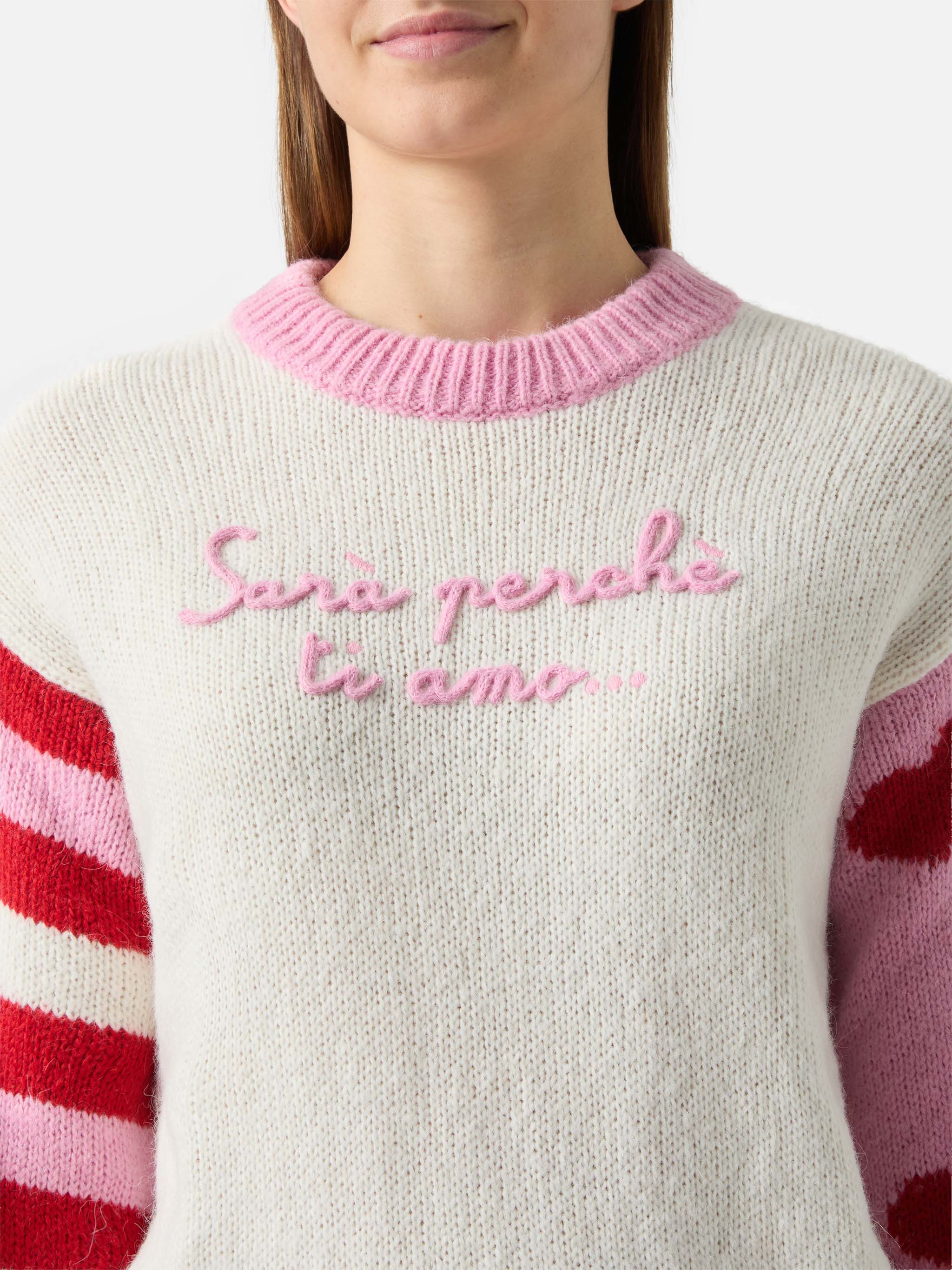 mc2-saint-barth-maglione-danya-donna-rosa-alpaca-sar-perch-ti-amo image 2