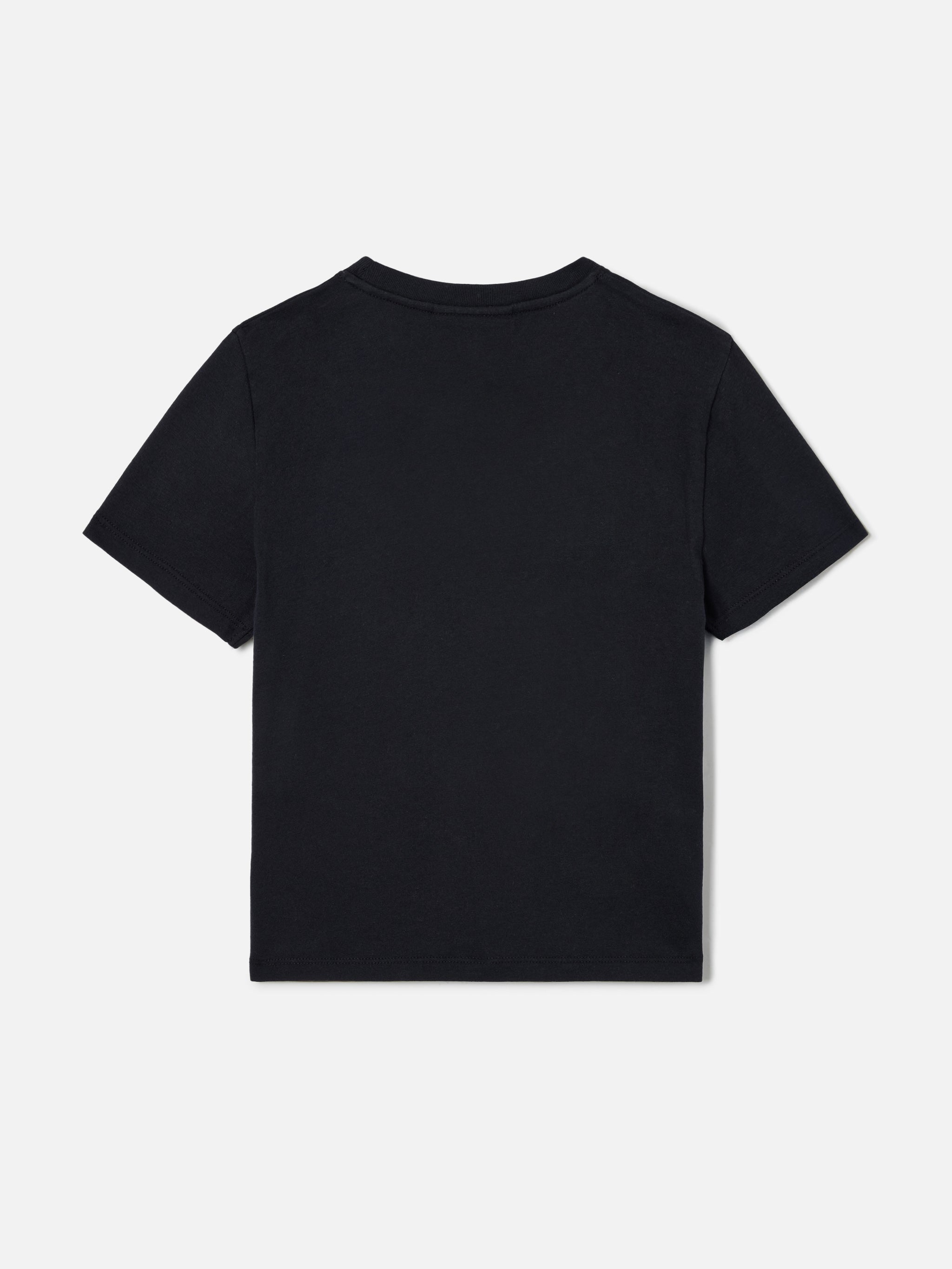 mc2-saint-barth-t-shirt-elly-da-bambina-in-puro-cotone-nero-con-applicazione-sai image 3