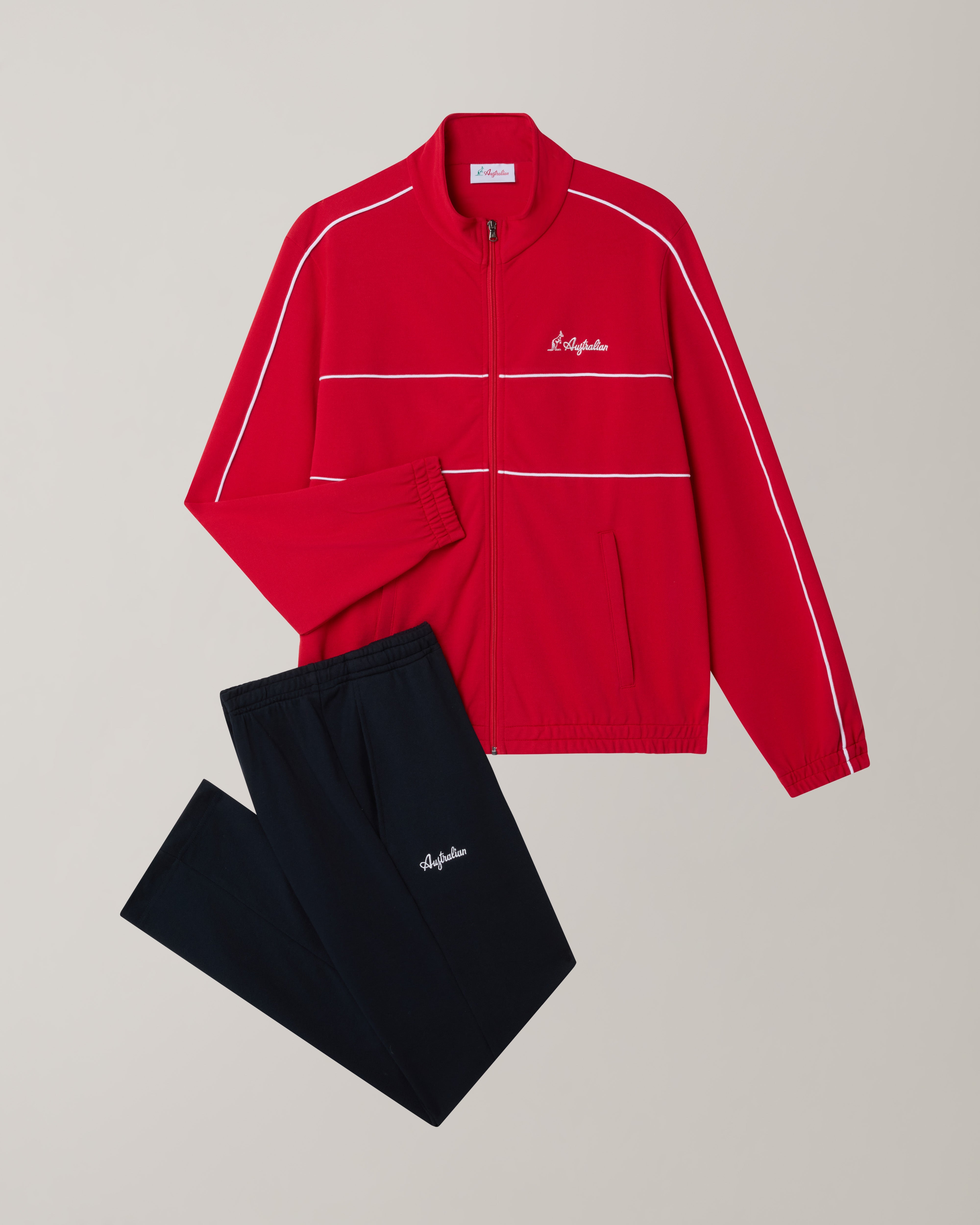 australian-mycon-piquet-tracksuit-tuta-unisex-piquet-full-zip image 8