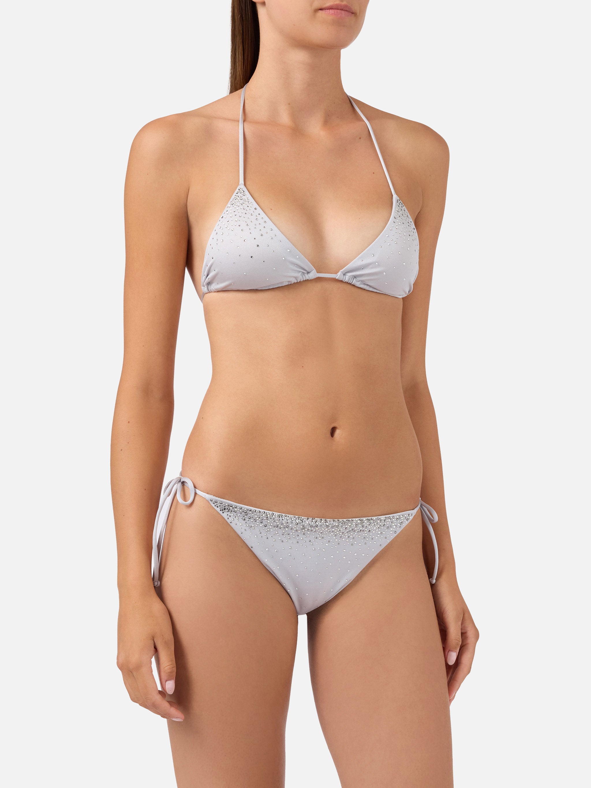 mc2-saint-barth-bikini-annabelle-virgo-argento-glossy-con-strass image 3