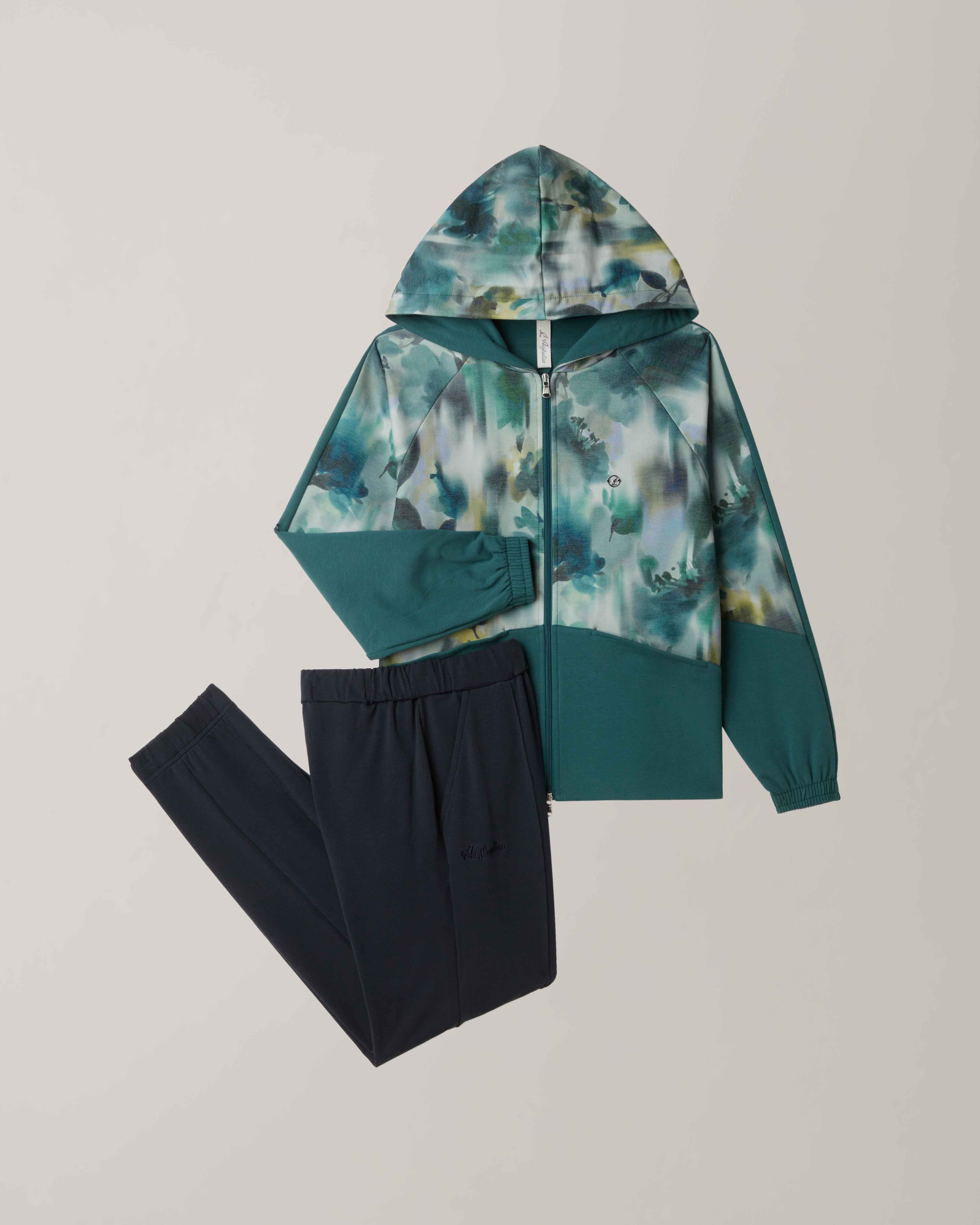 australian-dusty-fleece-tracksuit-tuta-garzata-stampata-alloro image 8