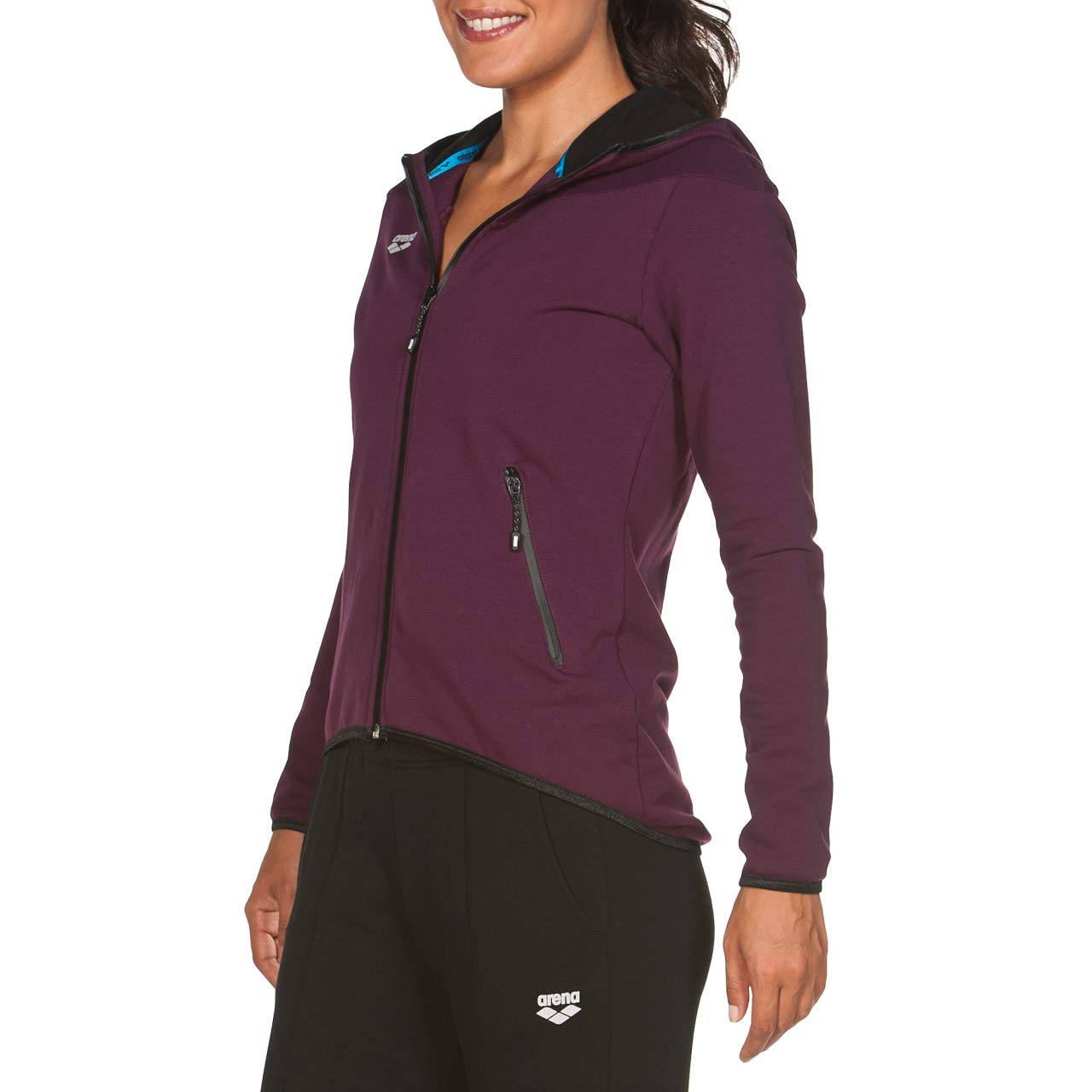arena-w-gym-hooded-f-z-giacca-con-cappuccio-donna-2 image 2