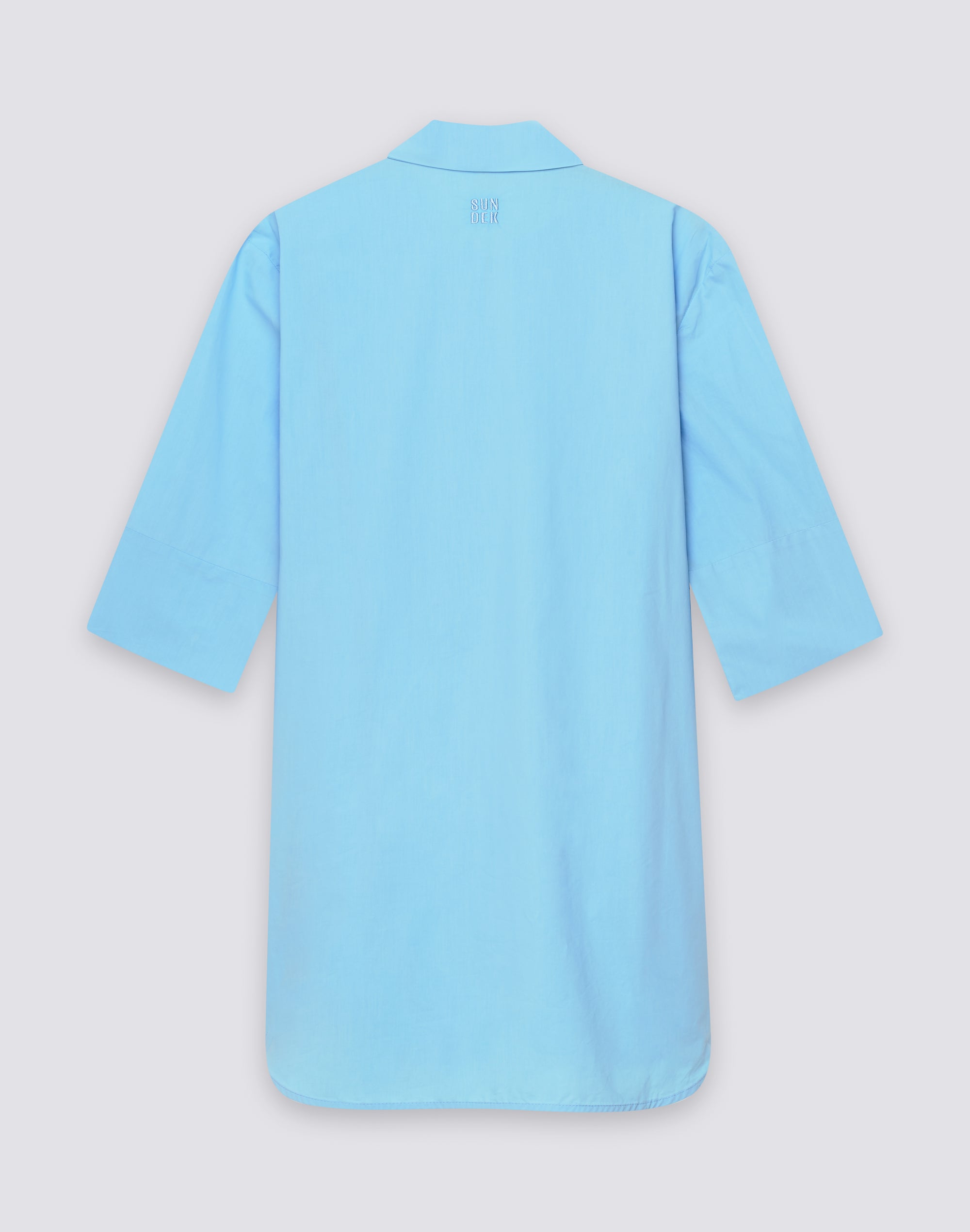 sundek-camicione-corto-donna-in-popeline-di-cotone-oversize image 2