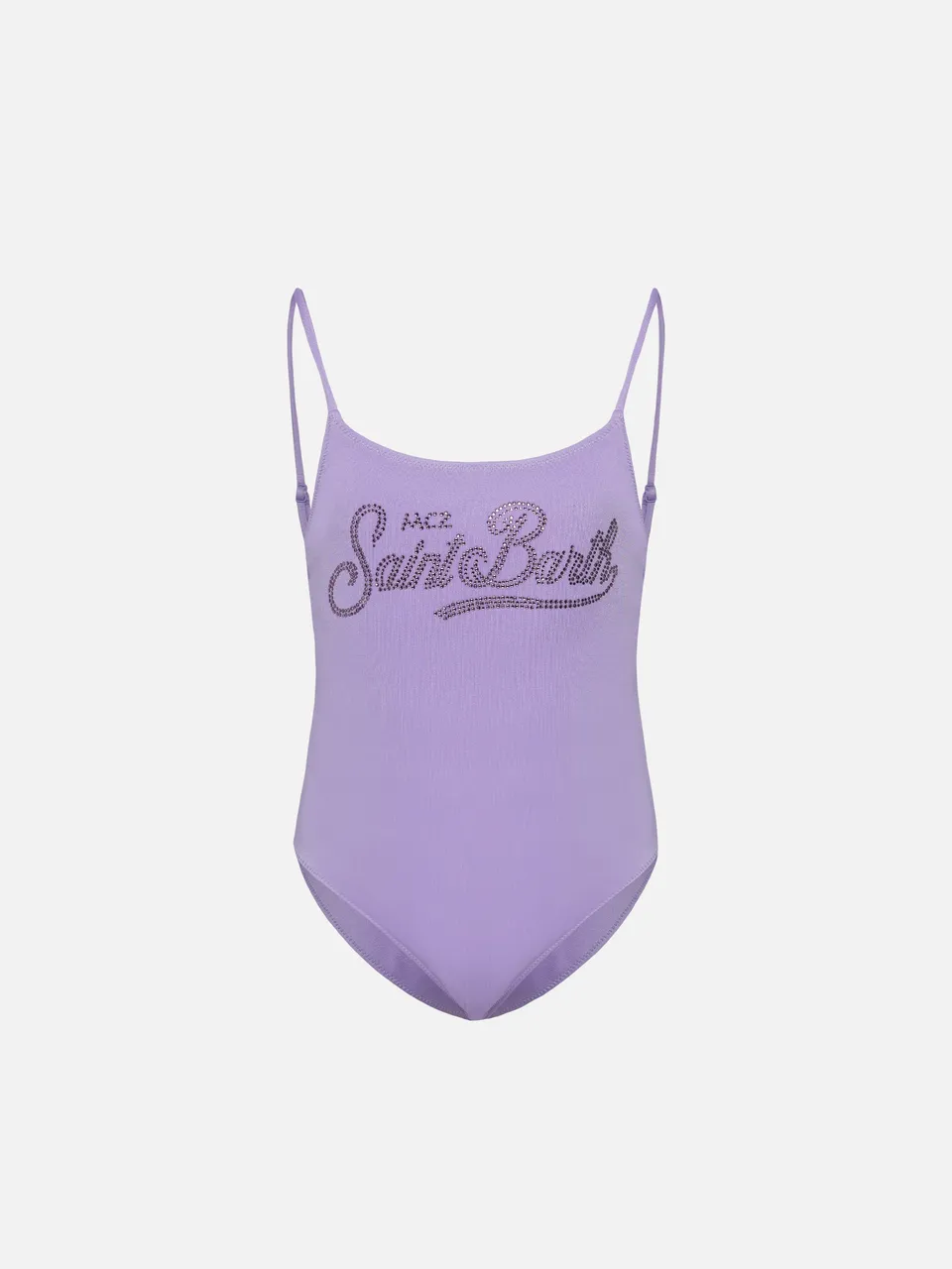 mc2-saint-barth-cecille-jr-costume-intero-con-logo-in-strass-lilla-taglia-regula image 1