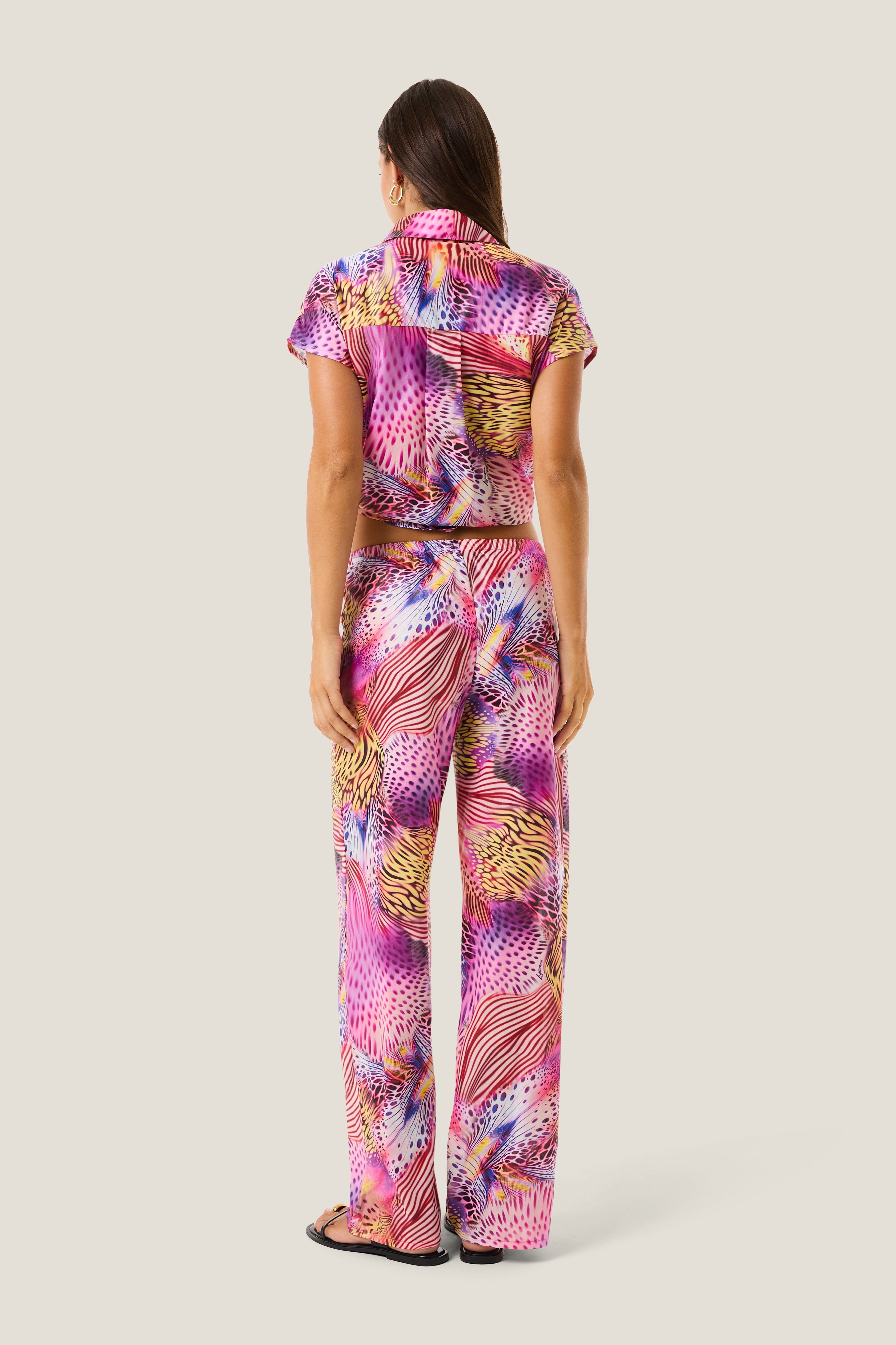 4giveness-pantalone-pink-butterfly-cover-up-donna image 2