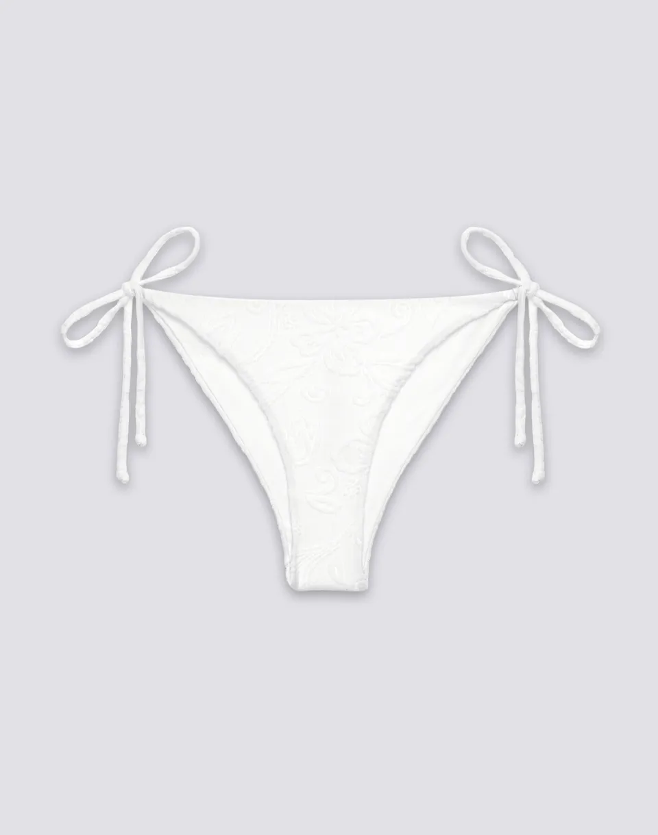 sundek-anita-slip-bikini-donna-in-spugna-jacquard-floreale-sk23 image 1