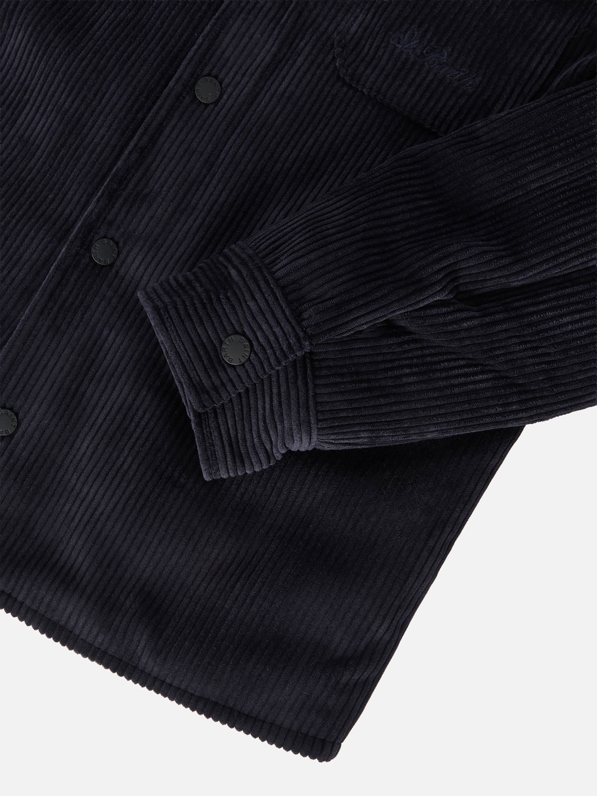 mc2-saint-barth-chalet-jr-camicia-imbottita-bambino-corduroy-blu-navy image 4