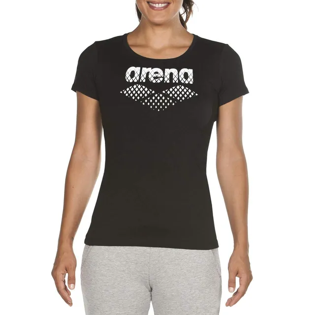 arena-w-essential-big-logo-maglia-donna-manica-corta image 1