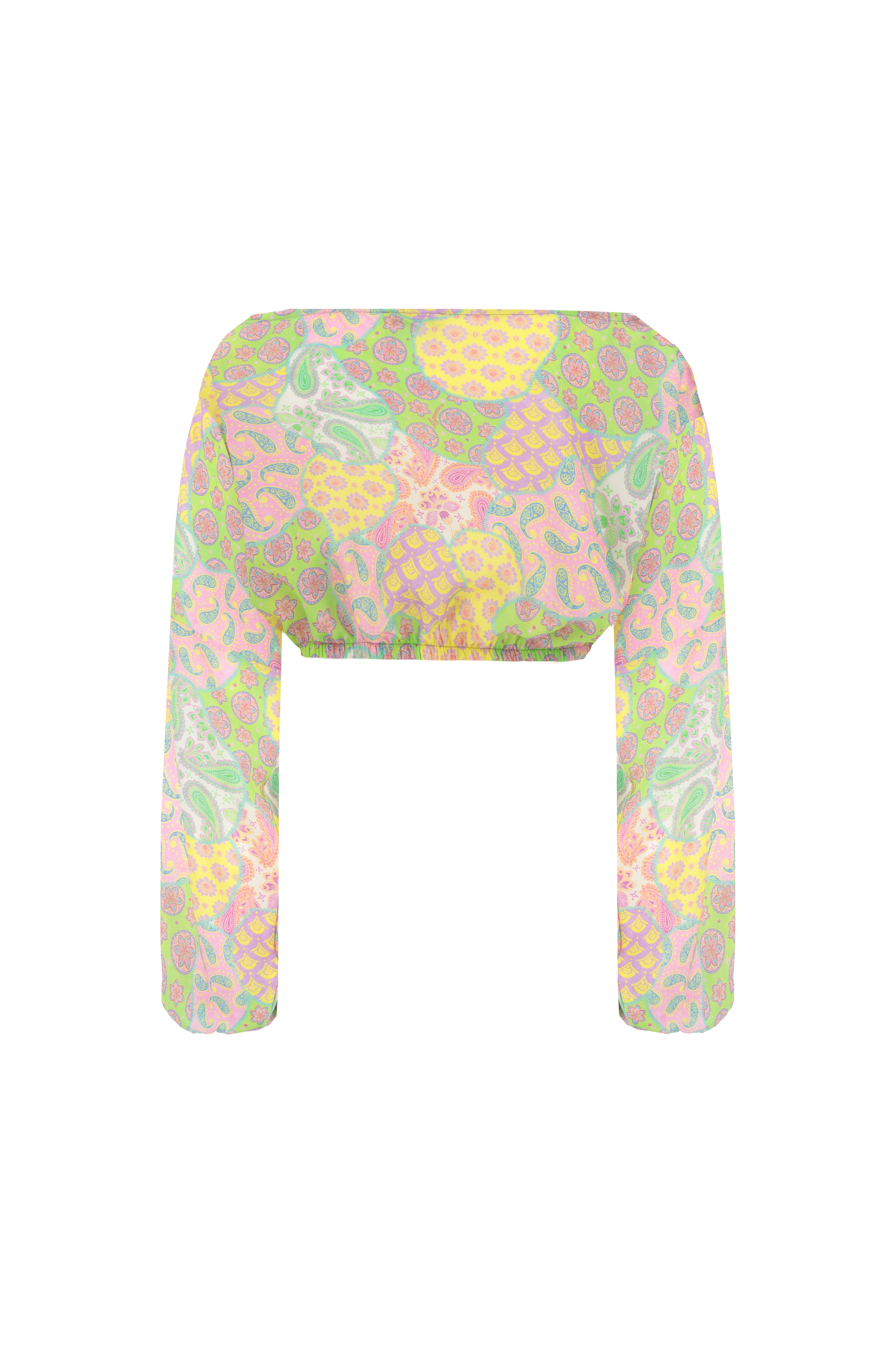 4giveness-crop-top-ml-in-mussola-fantasia-girl-kids-cover-up image 2