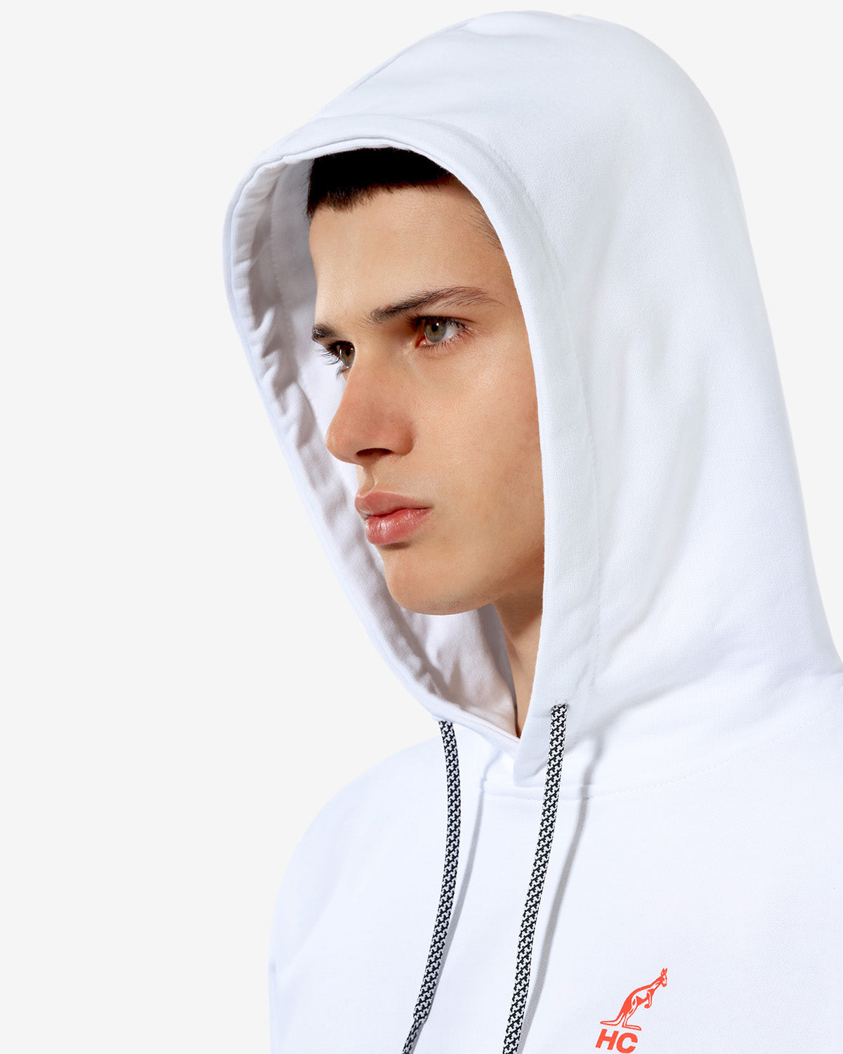 australian-hard-court-pyramid-hoodie-felpa-con-cappuccio-bianco image 5
