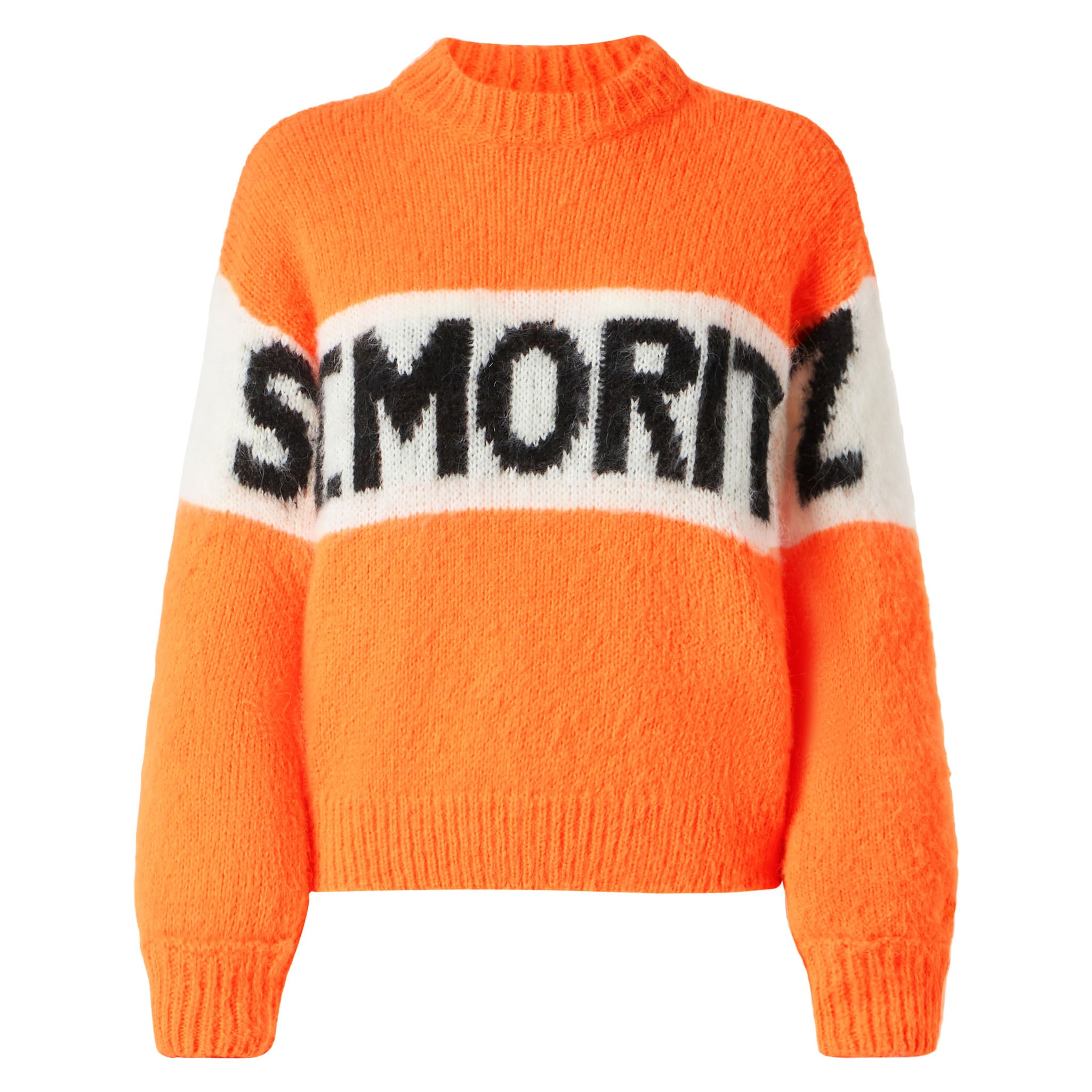 mc2-saint-barth-maglia-danya-soft-con-ricamo-st-moritz-arancione-fluo image 4