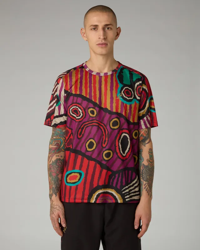australian-jagera-t-shirt-in-tessuto-ace-bordeaux image 1