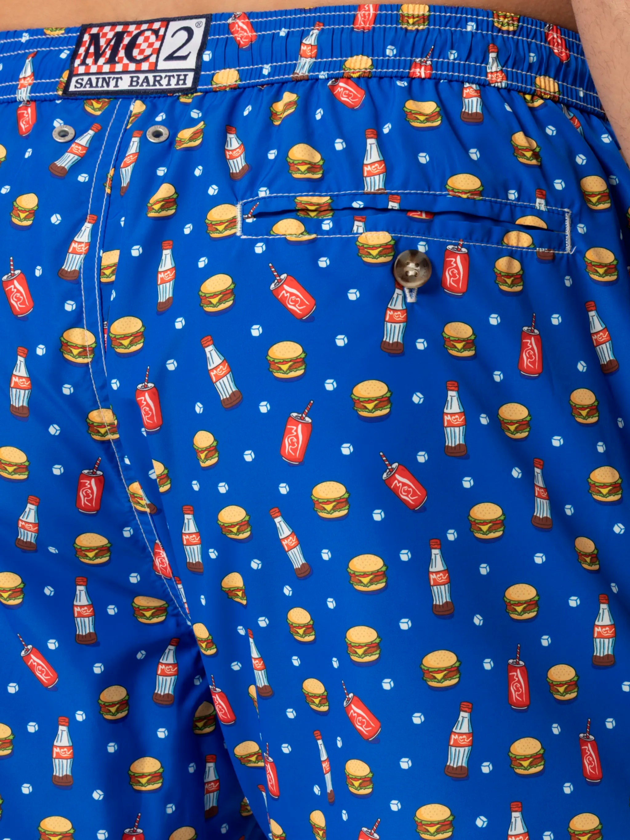 mc2-saint-barth-costume-mare-lighting-in-tessuto-leggero-con-stampa-fast-food image 6