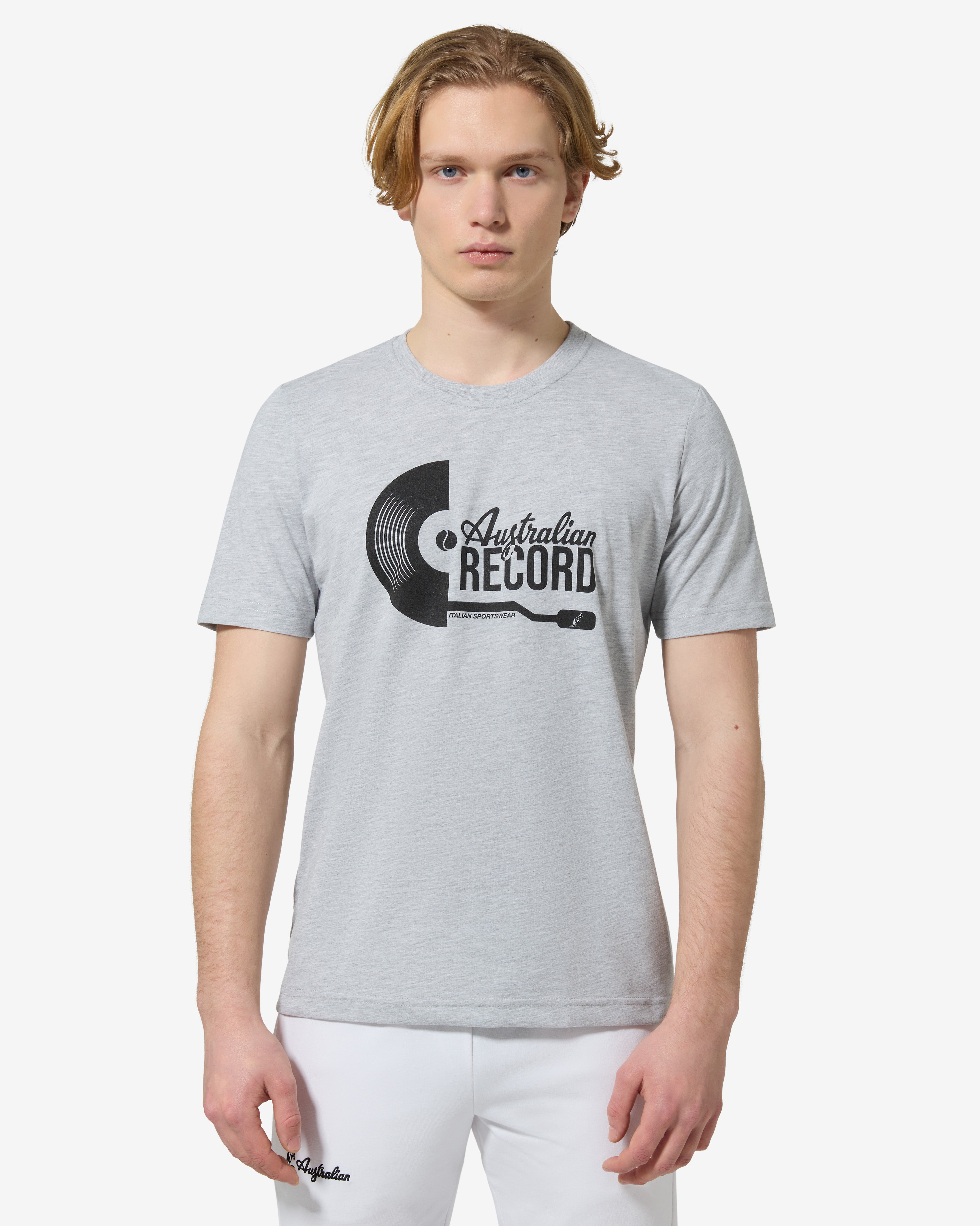 australian-record-t-shirt-cotone-regular-fit-made-in-italy image 1