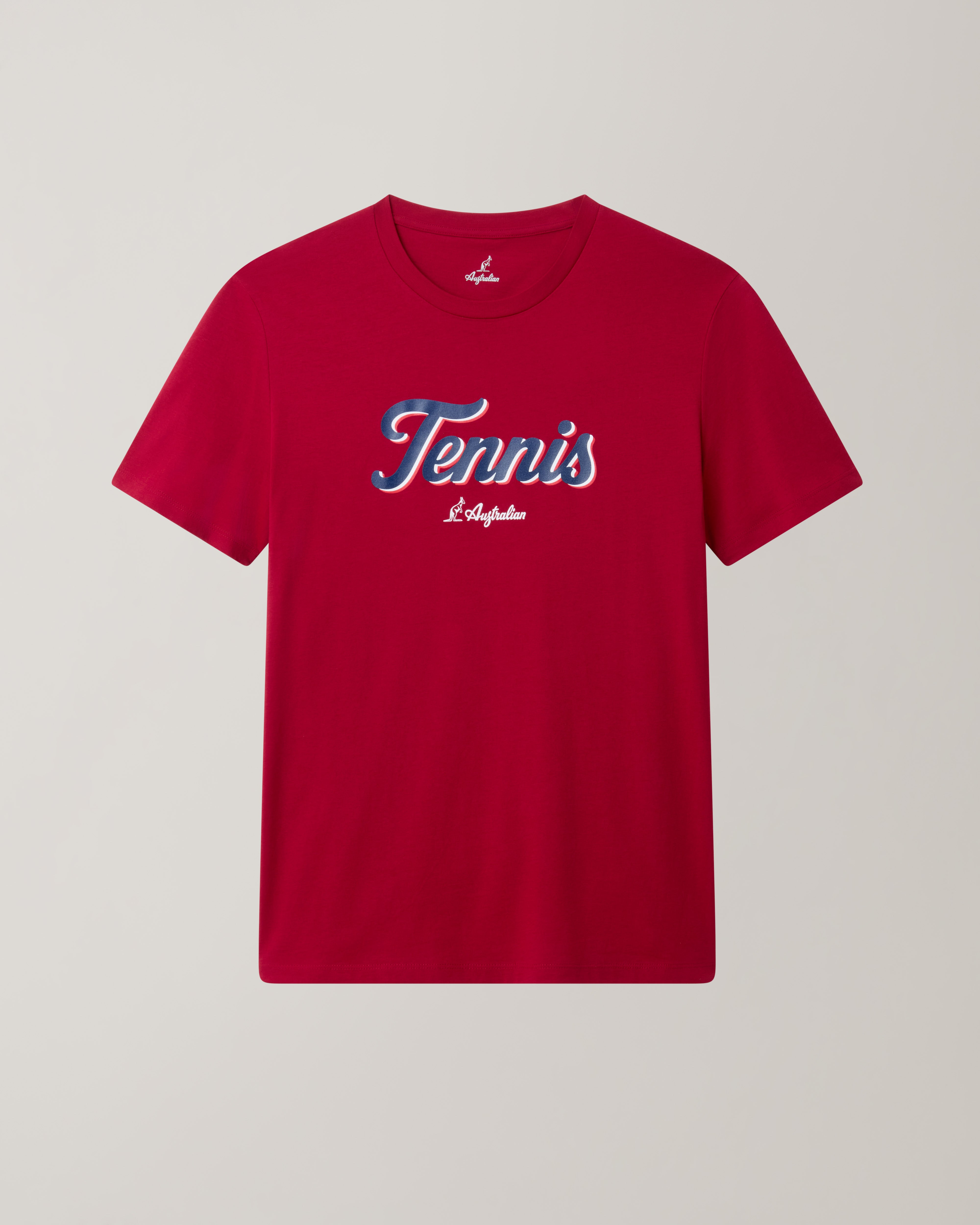 australian-tennis-cotton-t-shirt-bordeaux image 5