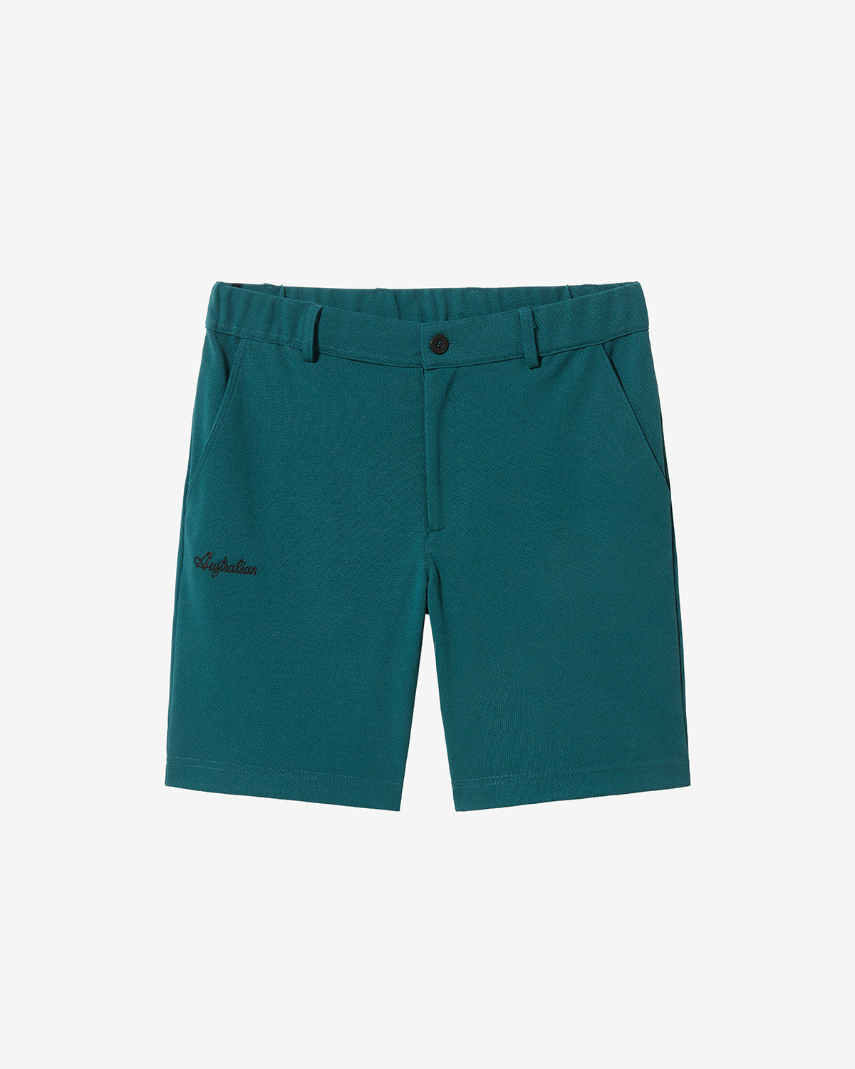 australian-club-short-pantaloncino-fixed-piquet-alloro-con-tasca-zip image 5