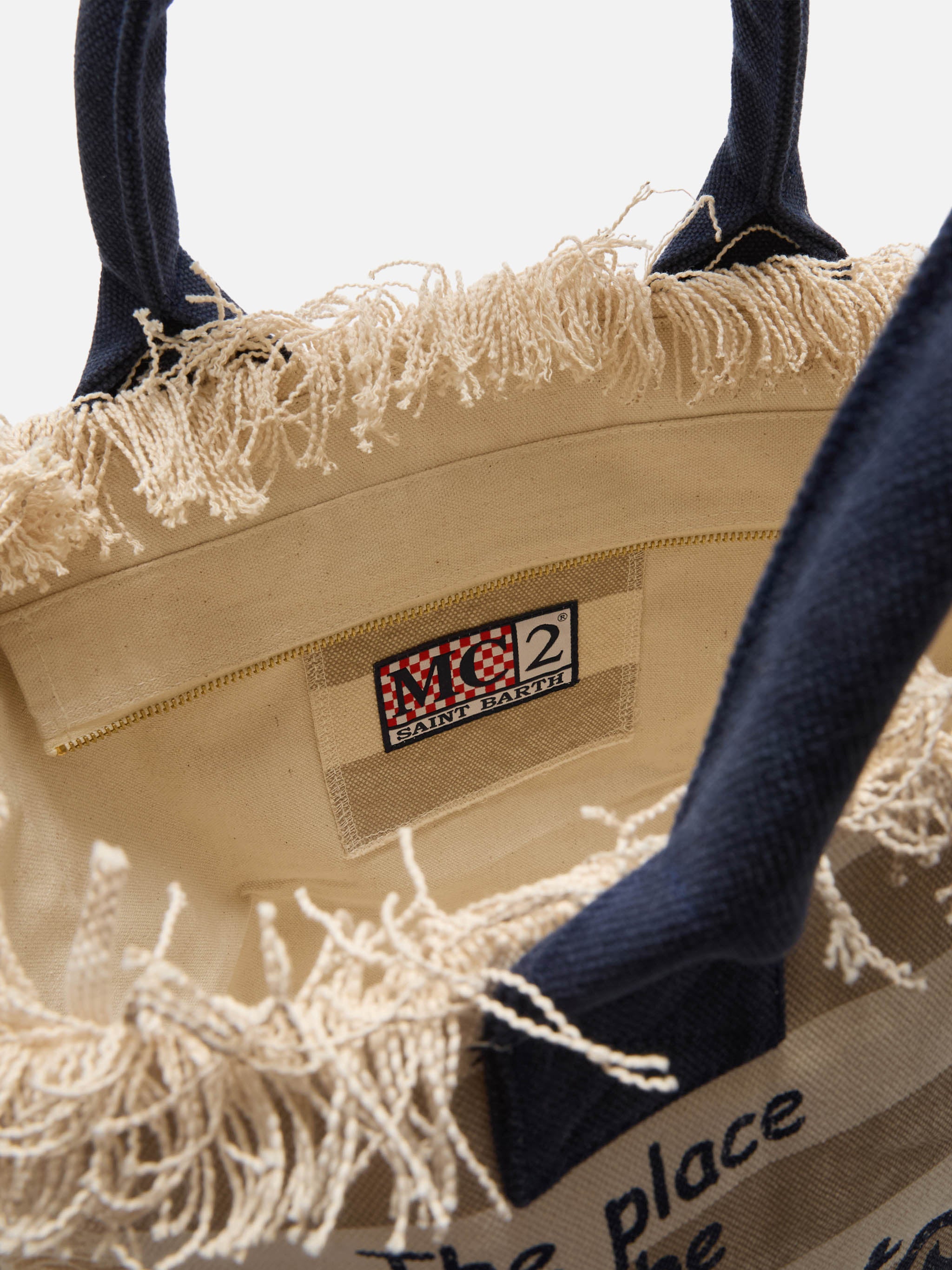 mc2-saint-barth-borsa-vanity-regular-in-canvas-a-righe-beige-e-bianco image 4