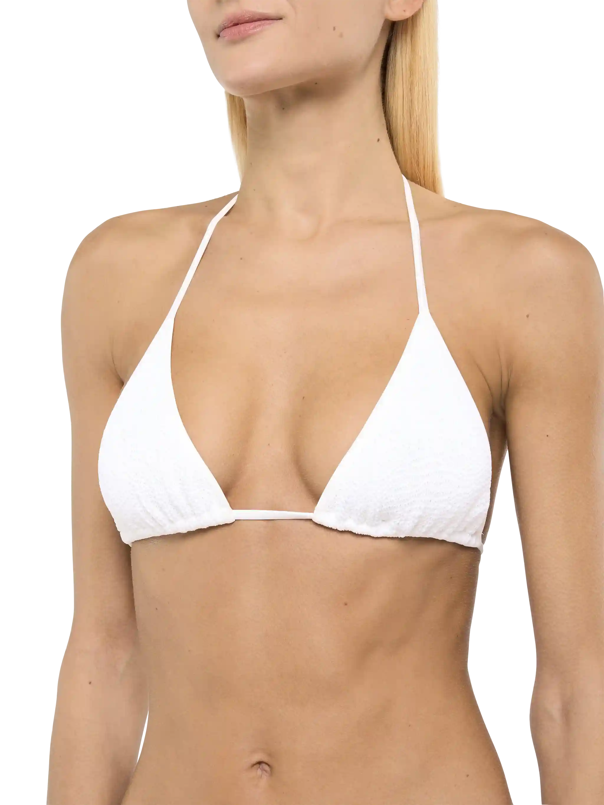 mc2-saint-barth-leah-top-triangolo-in-crinkle-bianco image 3
