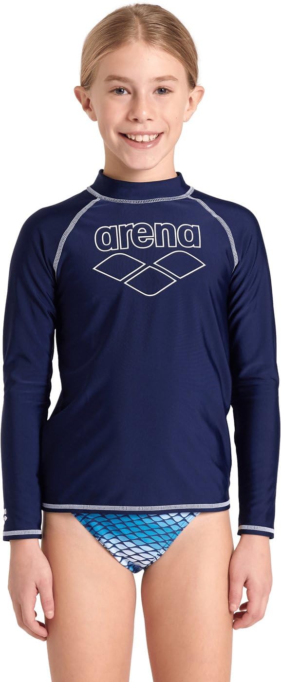 arena-jr-arena-rash-vest-l-s-graphic-maglia-rash-guard-bambini-e-ragazzi image 2