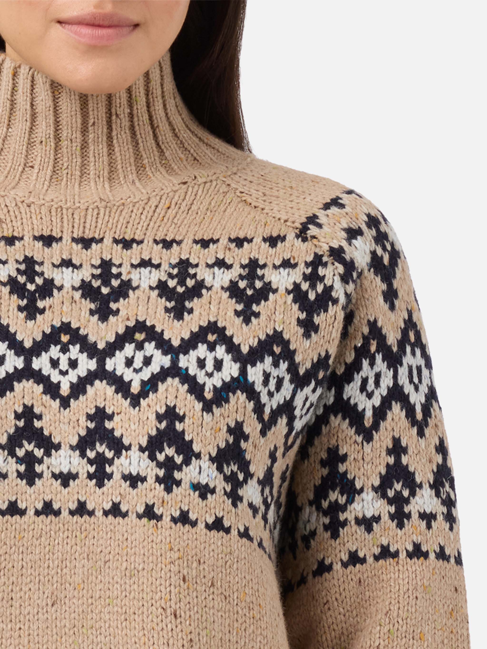 mc2-saint-barth-myra-maglione-donna-donegal-fair-isle-beige image 2