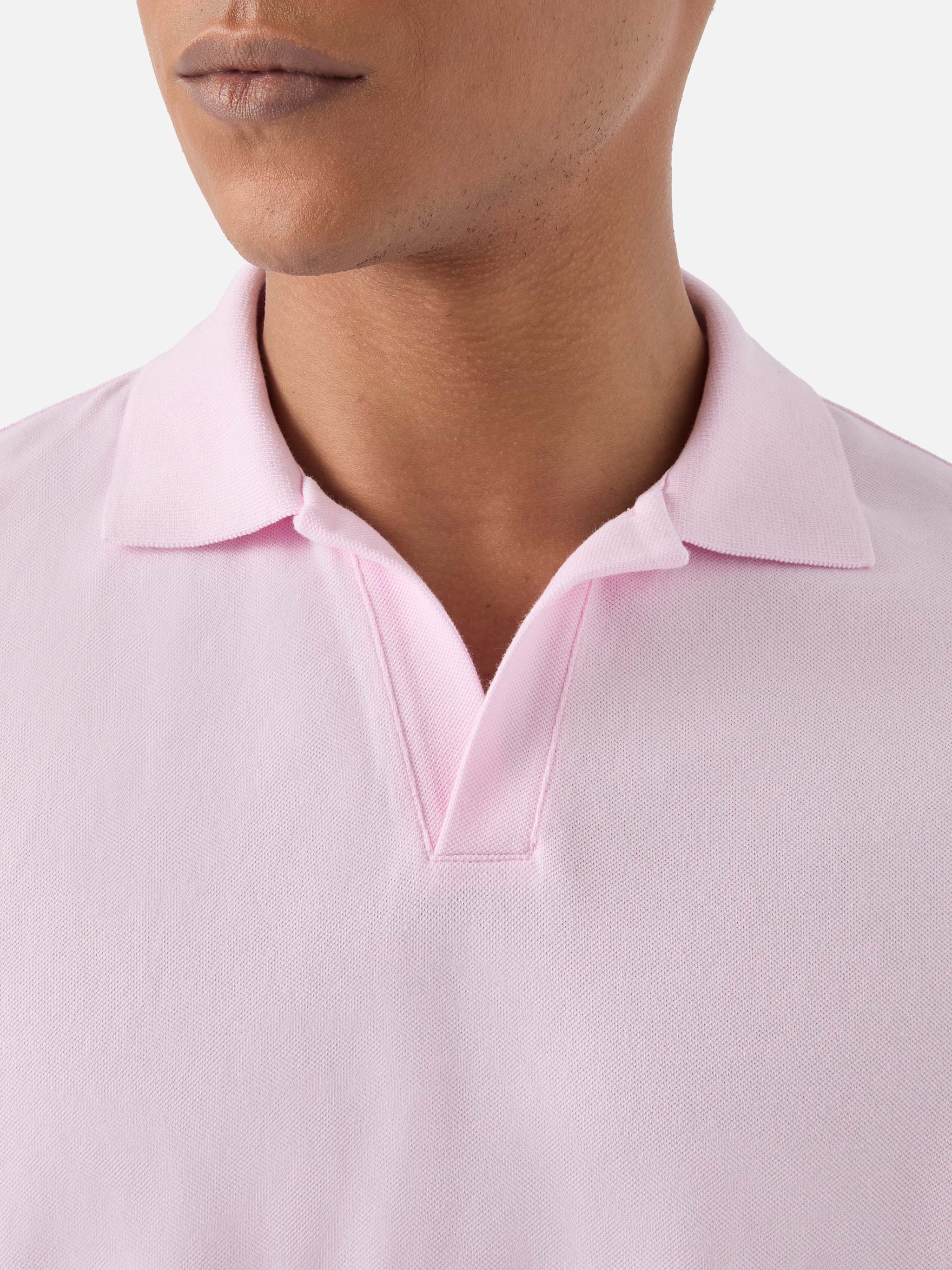 mc2-saint-barth-polo-uomo-charles-in-piquet-di-cotone-rosa image 2