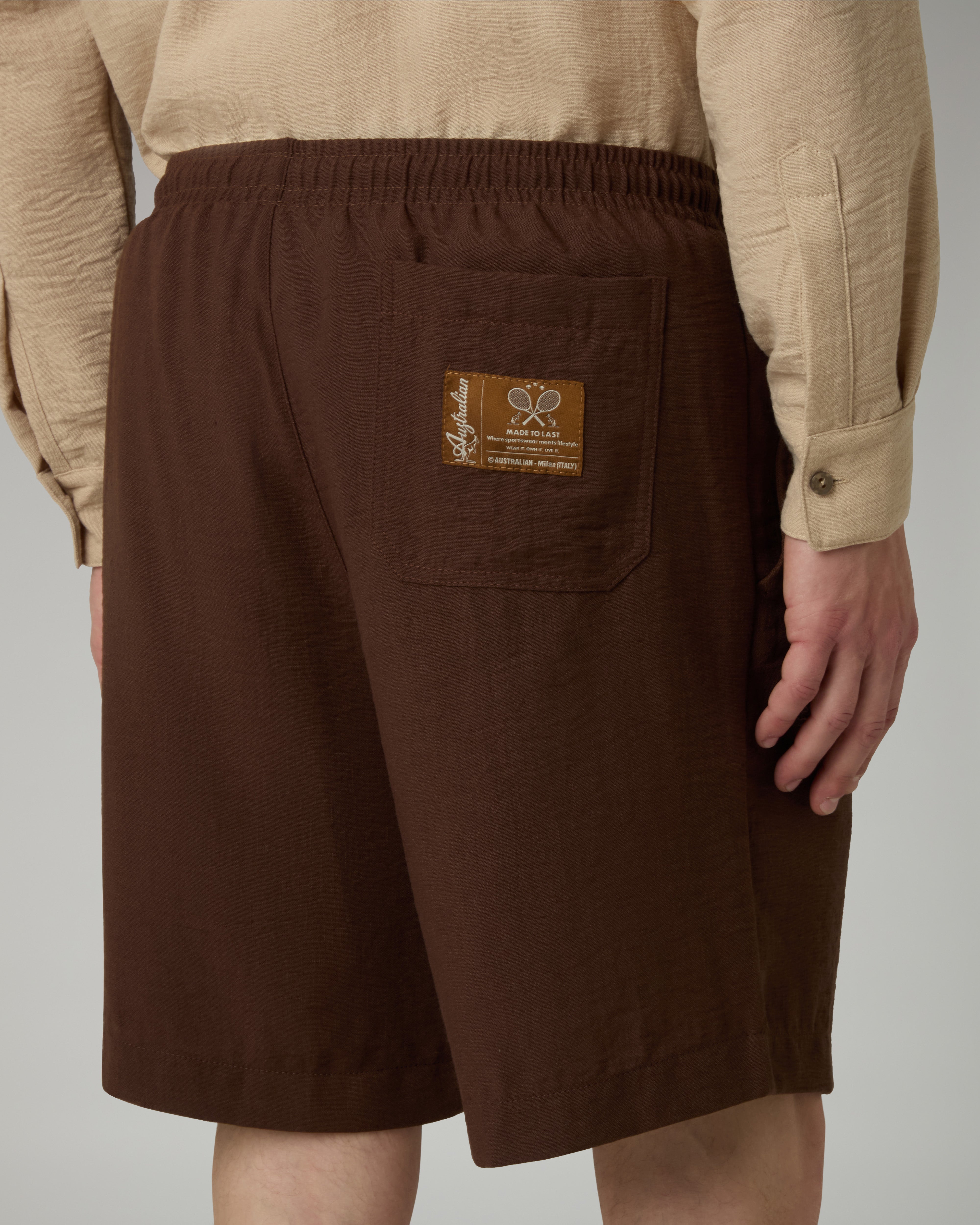 australian-doric-light-short-short-uomo-cacao-canvas image 5