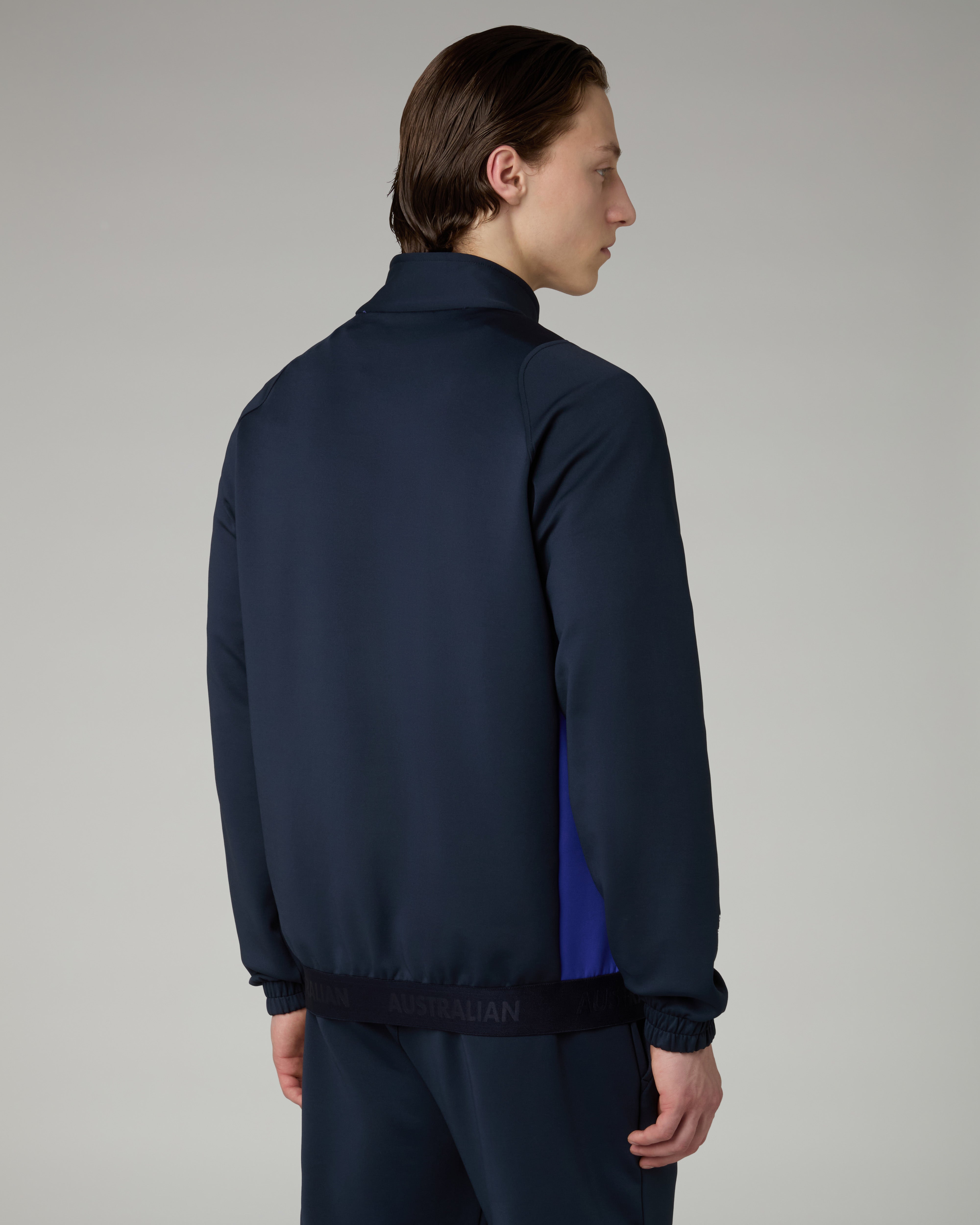 australian-classic-pro-jacket-giacca-full-zip-in-tessuto-shot-eclipse-blue image 3