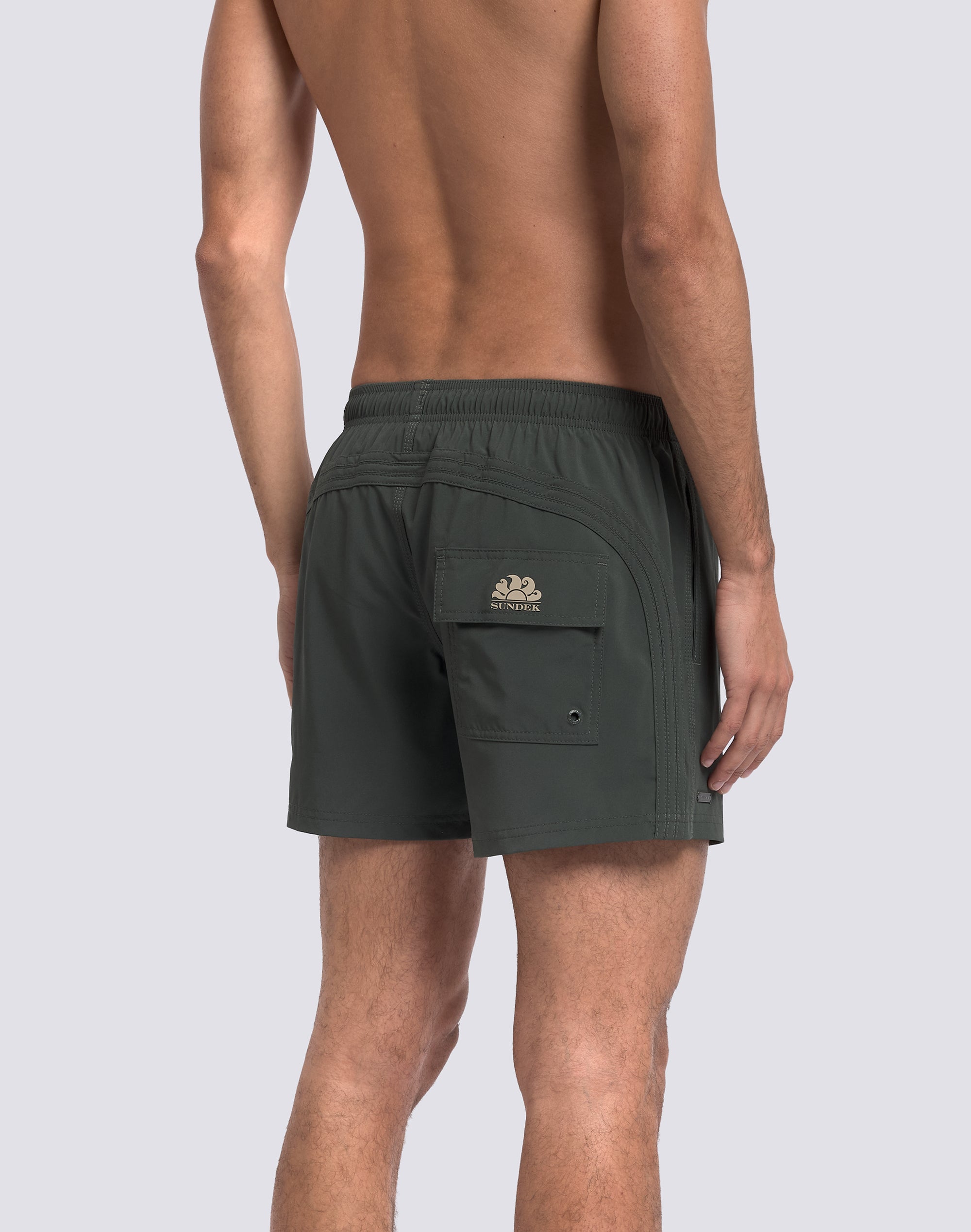 sundek-costume-da-bagno-uomo-corto-goldenwave-tinta-unita-4way-stretch image 5