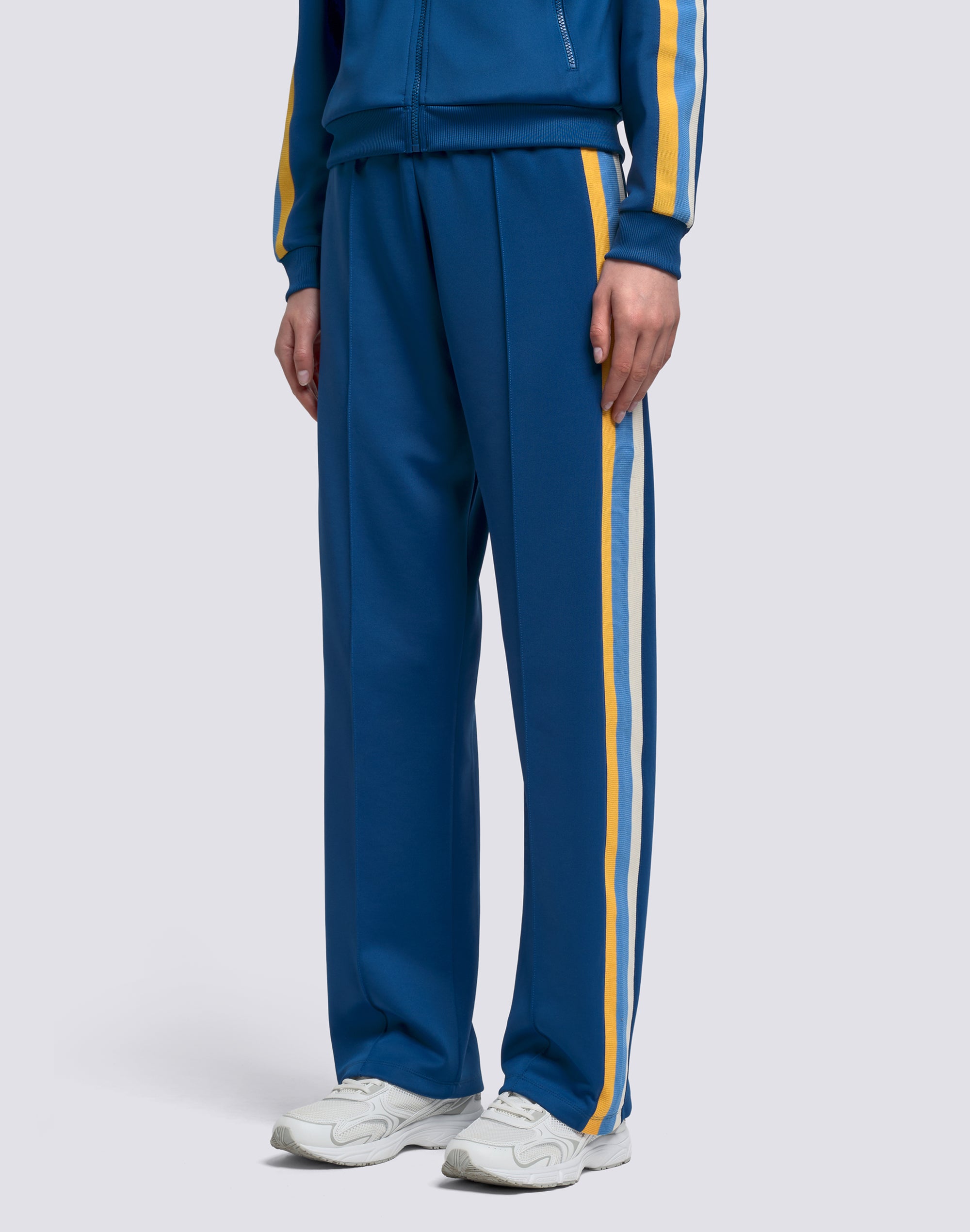 sundek-pantaloni-tuta-donna-scuba-taglio-dritto-con-arcobaleno-laterale image 4