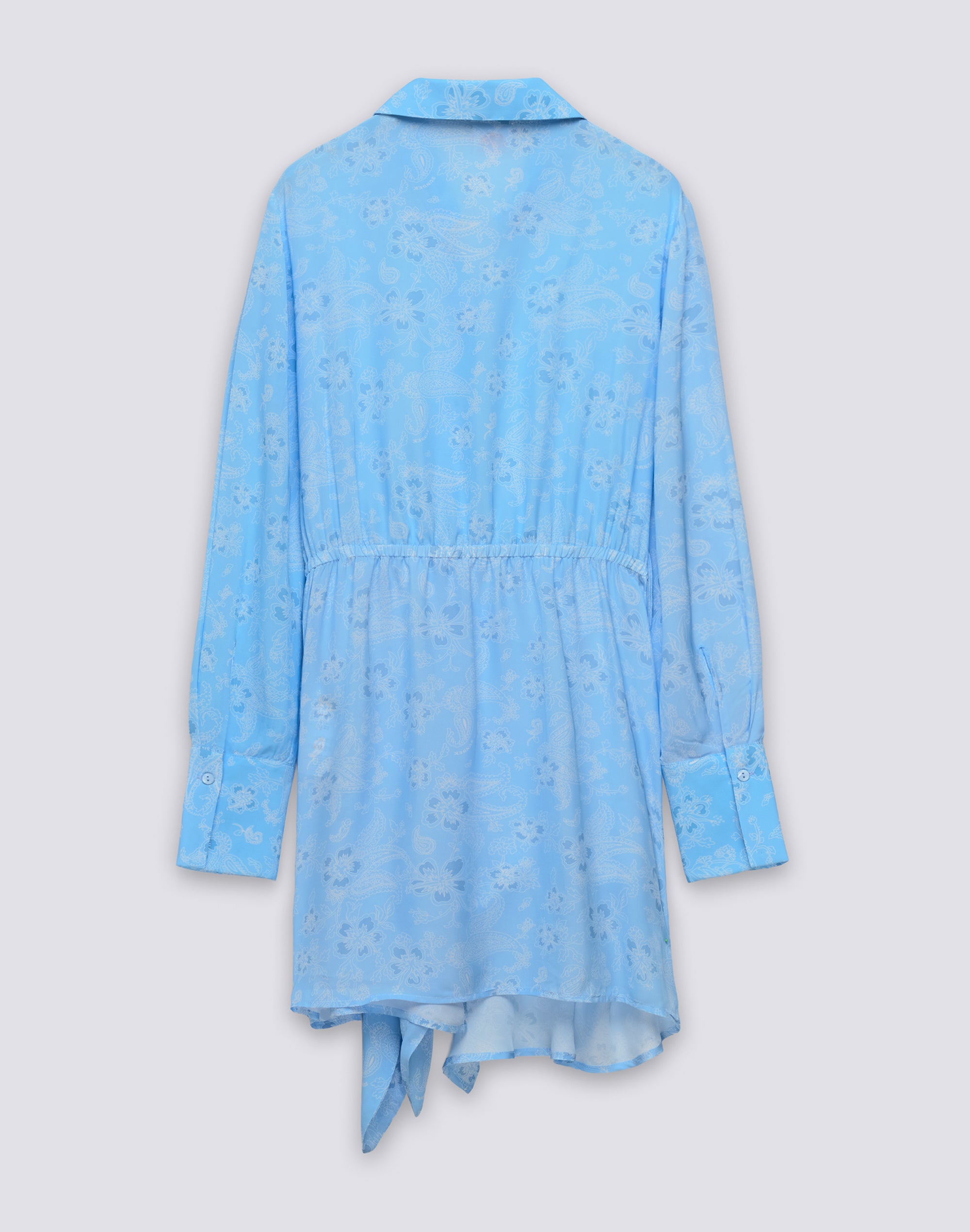 sundek-abito-camicia-donna-in-viscosa-fantasia-hibi-paisley-corto image 2