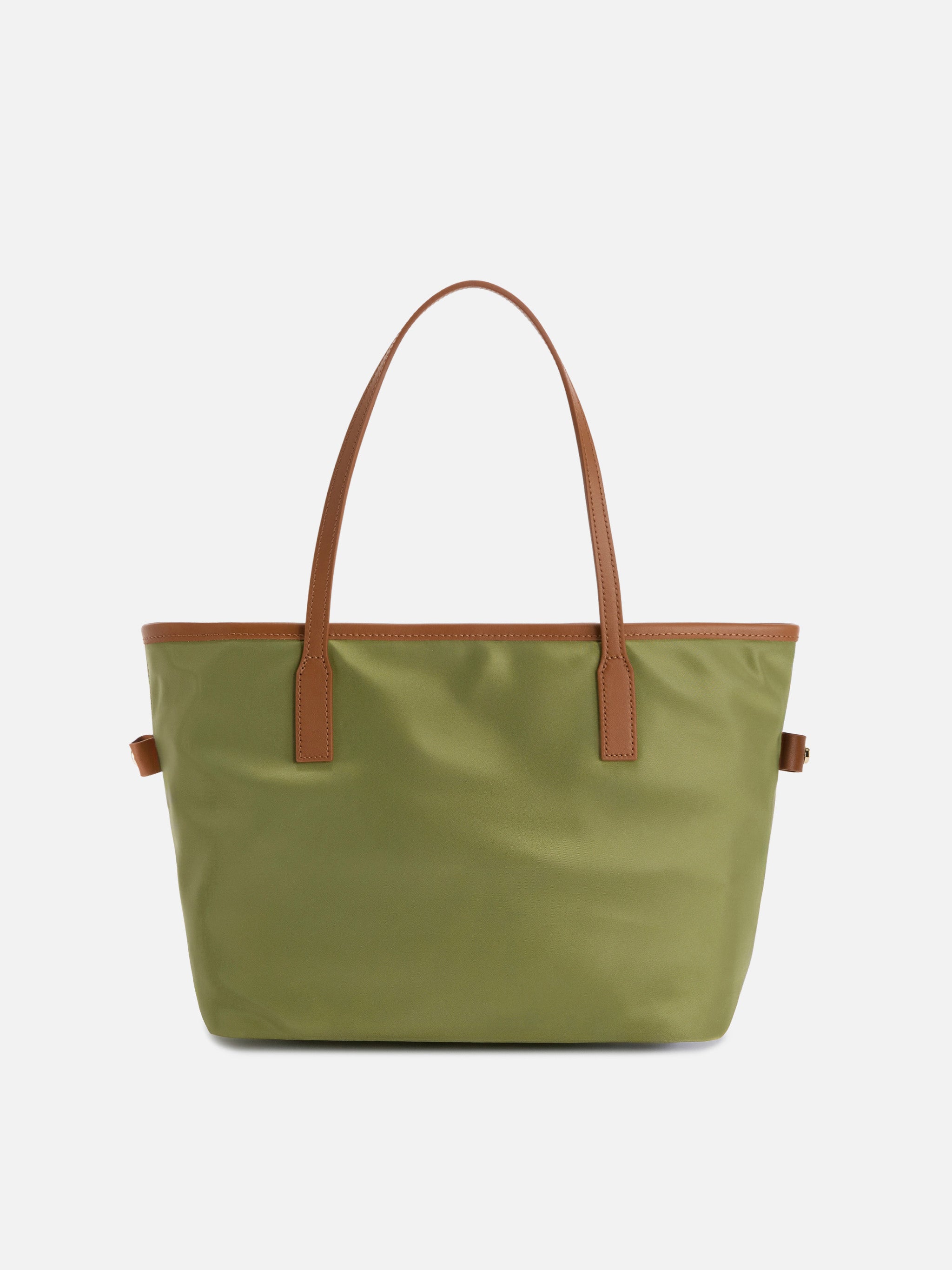 mc2-saint-barth-borsa-city-medium-in-nylon-verde-militare-logo-ricamato image 4
