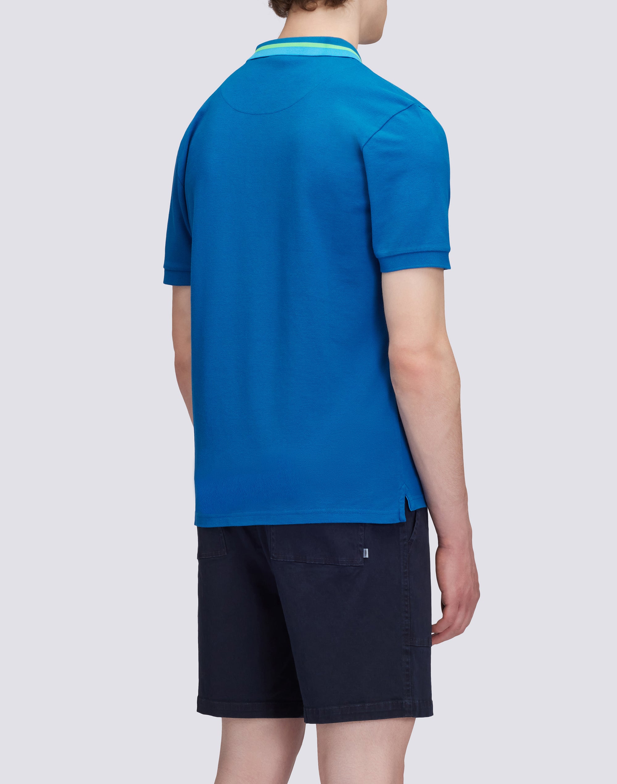 sundek-polo-uomo-in-cotone-piquet-combinato image 2
