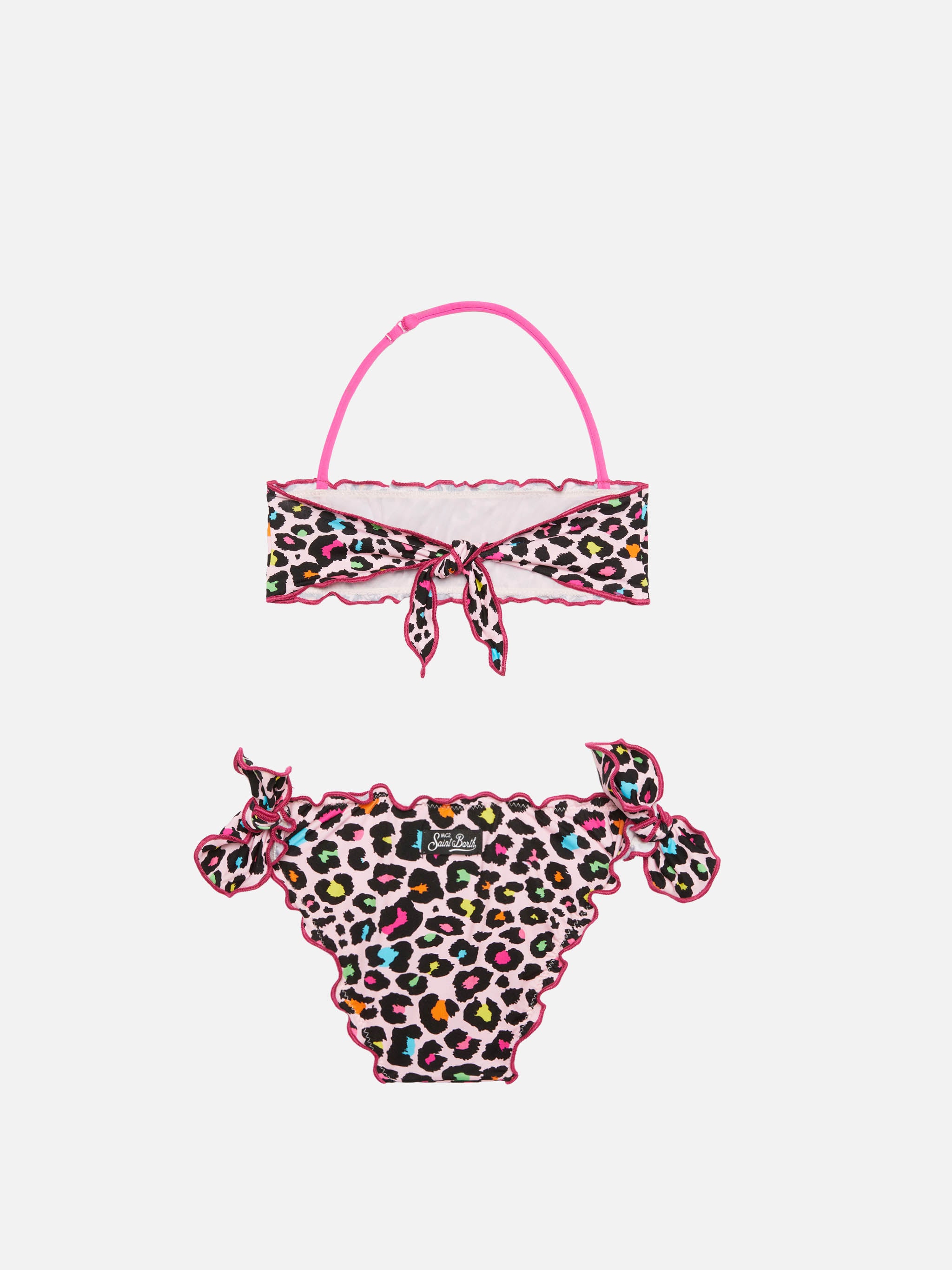 mc2-saint-barth-bikini-da-bambina-norah-a-fascia-con-stampa-leopardata image 2