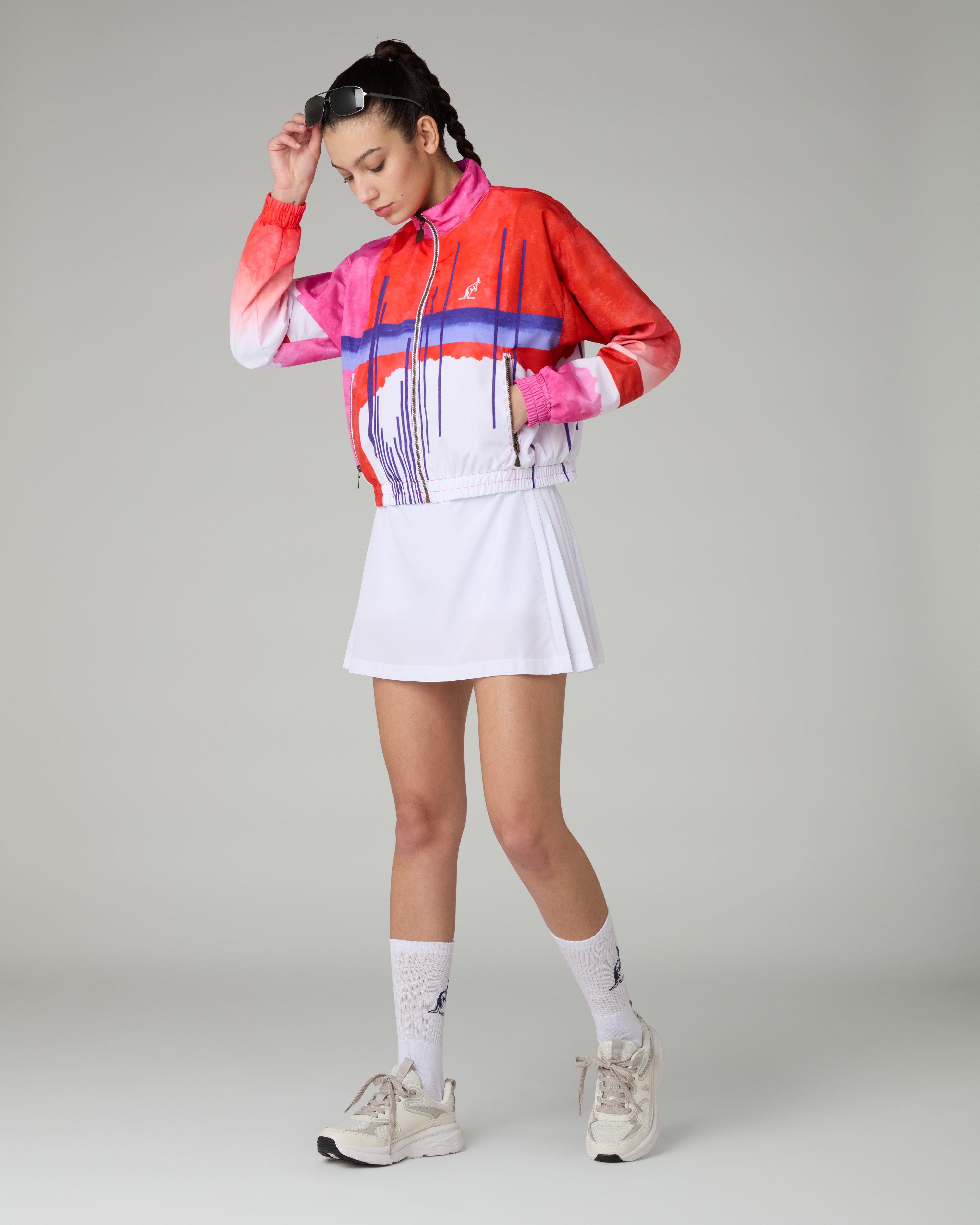 australian-archive-skirt-smash-bianca-con-sottopantaloncino image 2