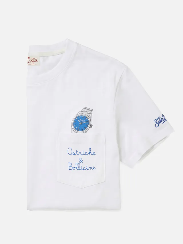 mc2-saint-barth-t-shirt-austin-bianca-in-puro-cotone-con-taschino-orologio-e-ric image 1