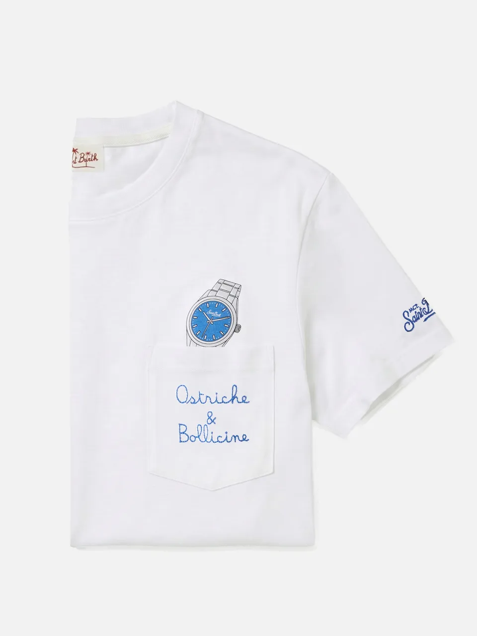 mc2-saint-barth-t-shirt-austin-bianca-in-puro-cotone-con-taschino-orologio-e-ric image 1