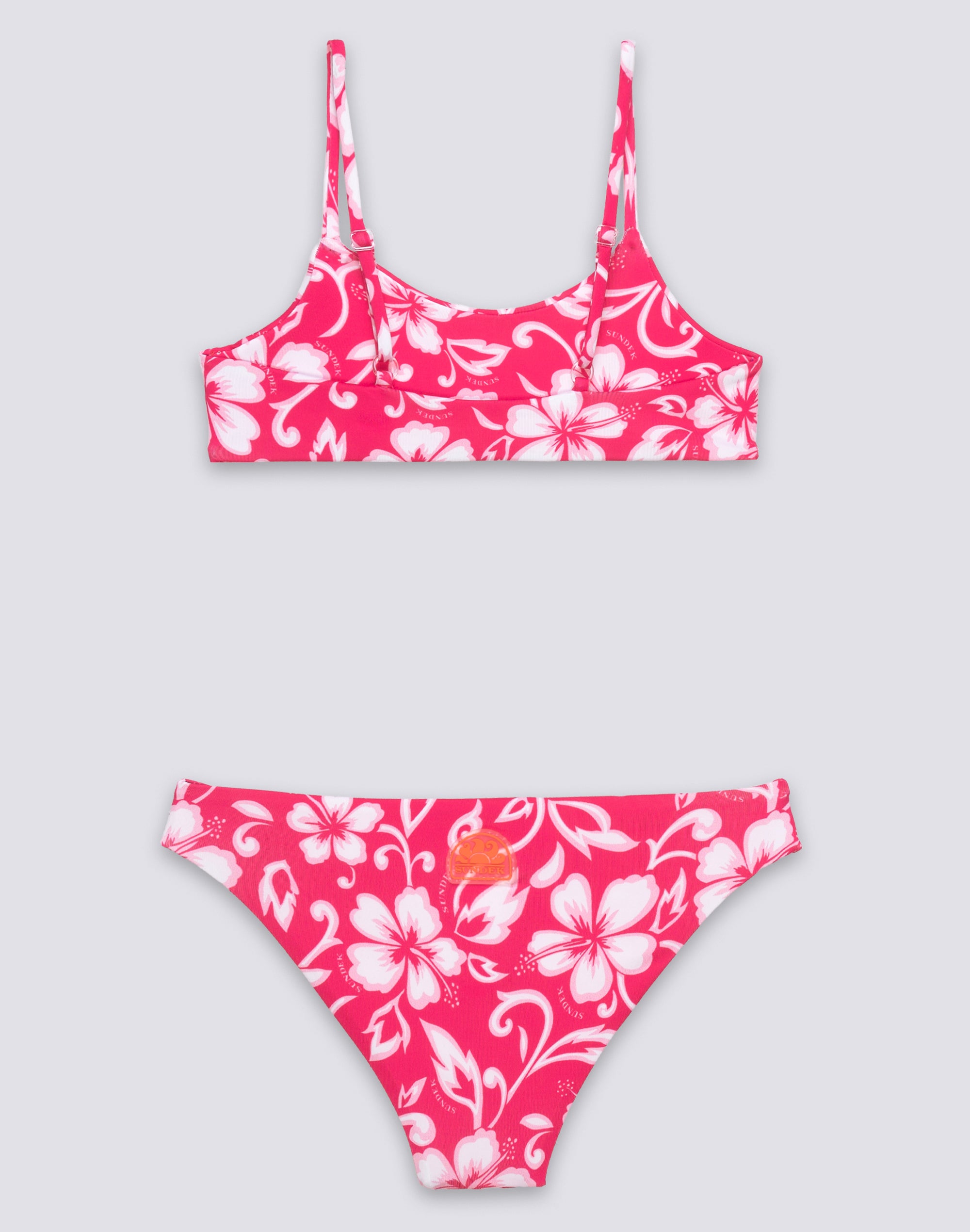 sundek-jennifer-mini-bikini-bambina-con-stampa-sk23-floreale-g805knl3623 image 2