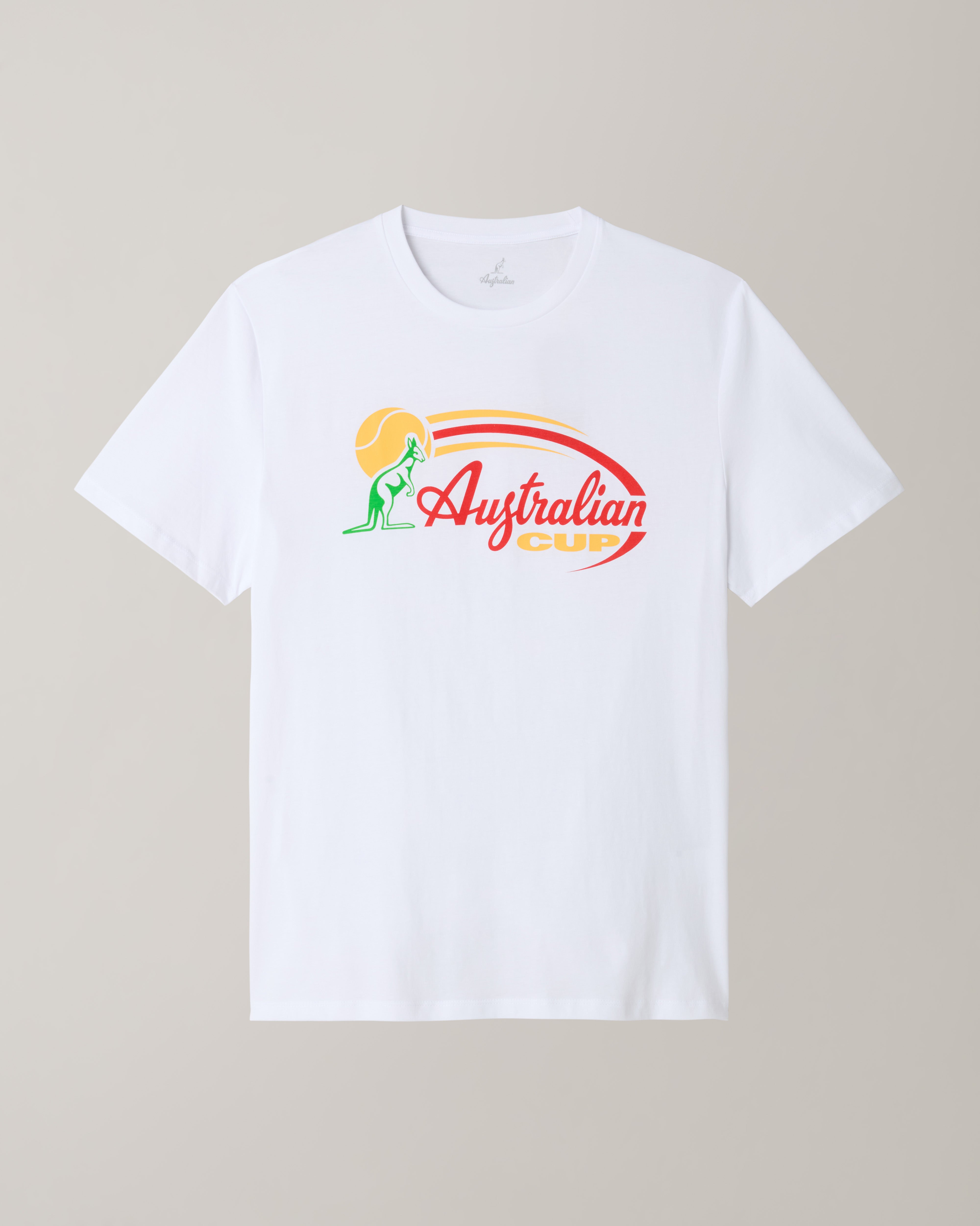 australian-cup-t-shirt-bianca-t-shirt-cotone-stampa-petto image 5