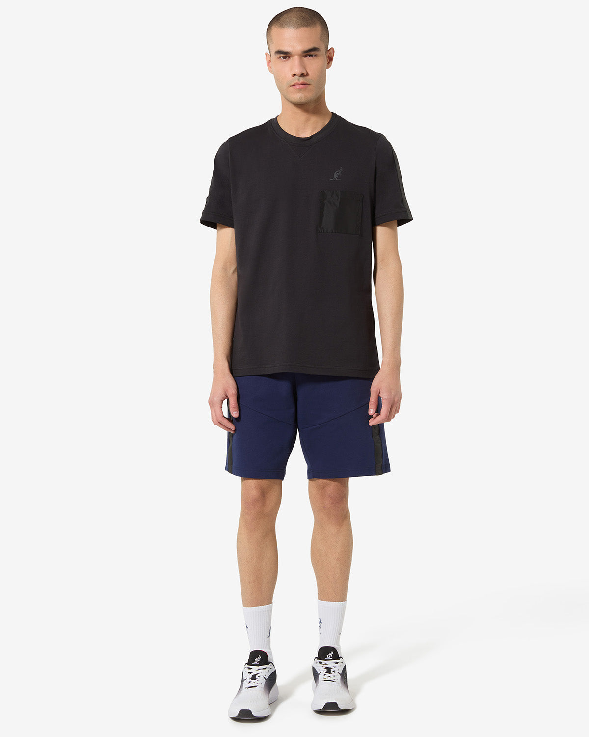 australian-impact-t-shirt-cotone-nero-taschino-memory image 2