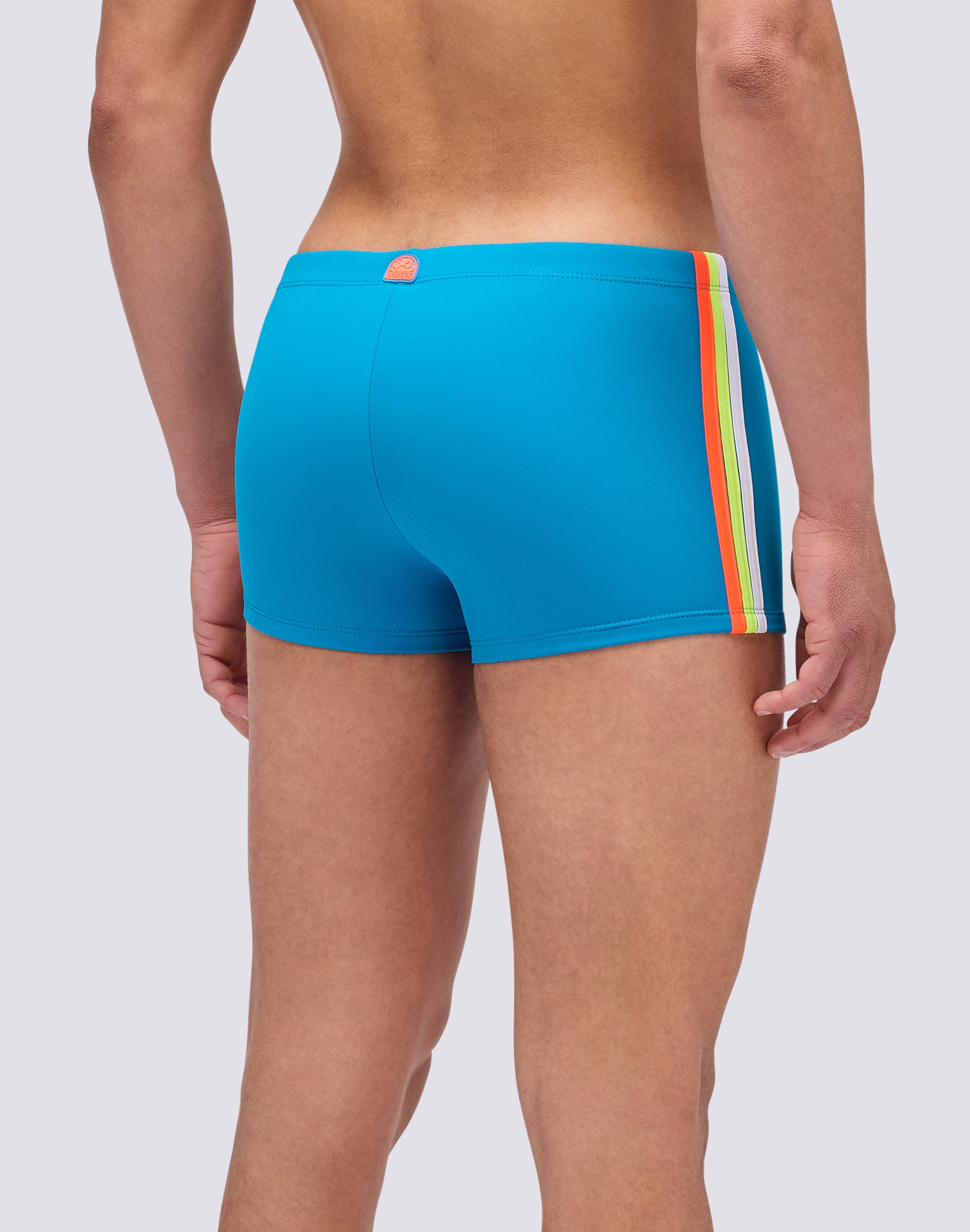 sundek-m311spl3000-boxer-mare-uomo-con-arcobaleno-laterale-econyl image 2