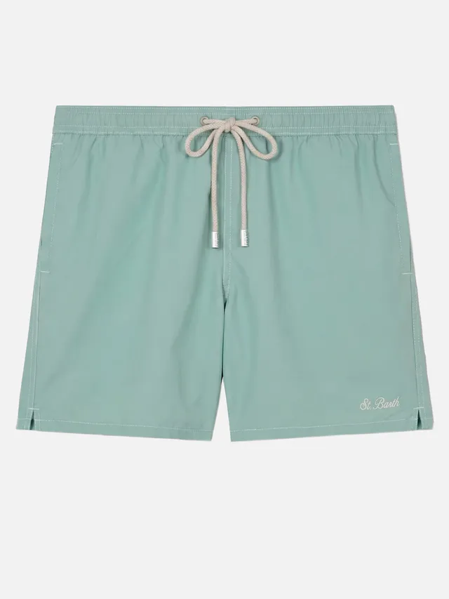 costume-da-bagno-uomo-mc2-saint-barth-patmos-classic-light-verde-salvia image 1