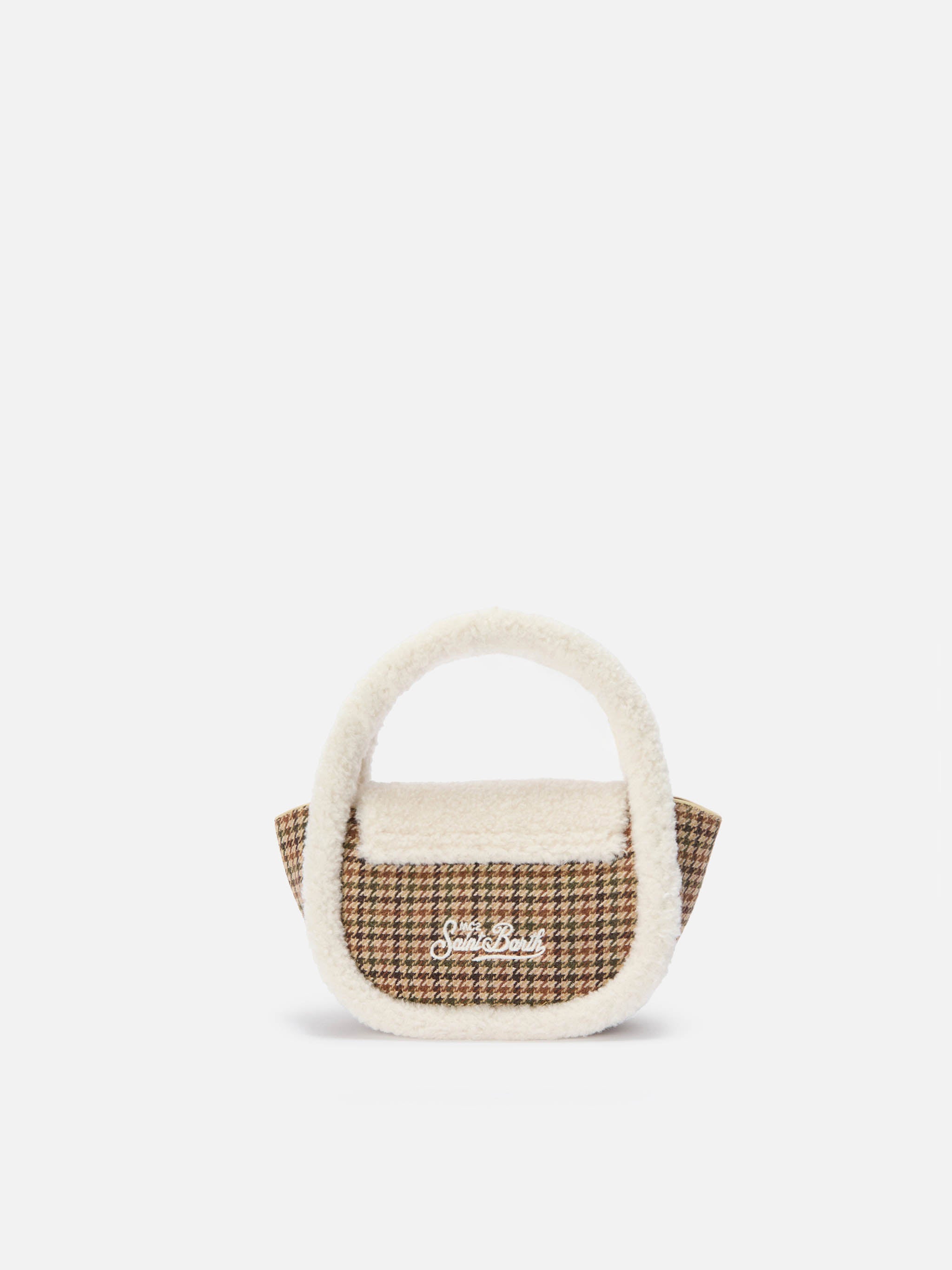 mc2-saint-barth-borsa-gilda-mutton-gild003-pied-de-poule-con-shearling image 4