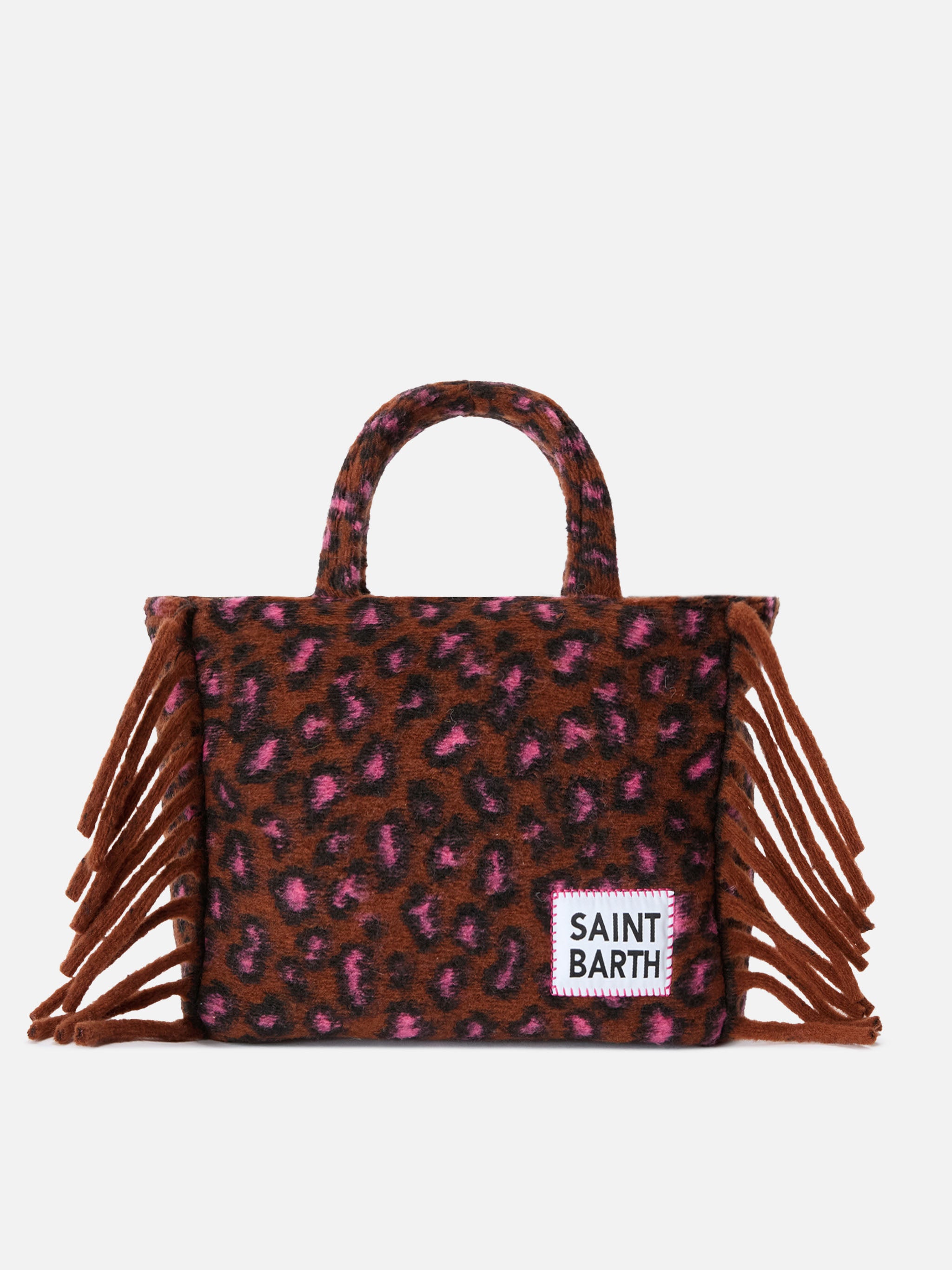 mc2-saint-barth-borsa-colette-blanket-borsa-a-mano-stampa-animalier-verde-con-fr image 1